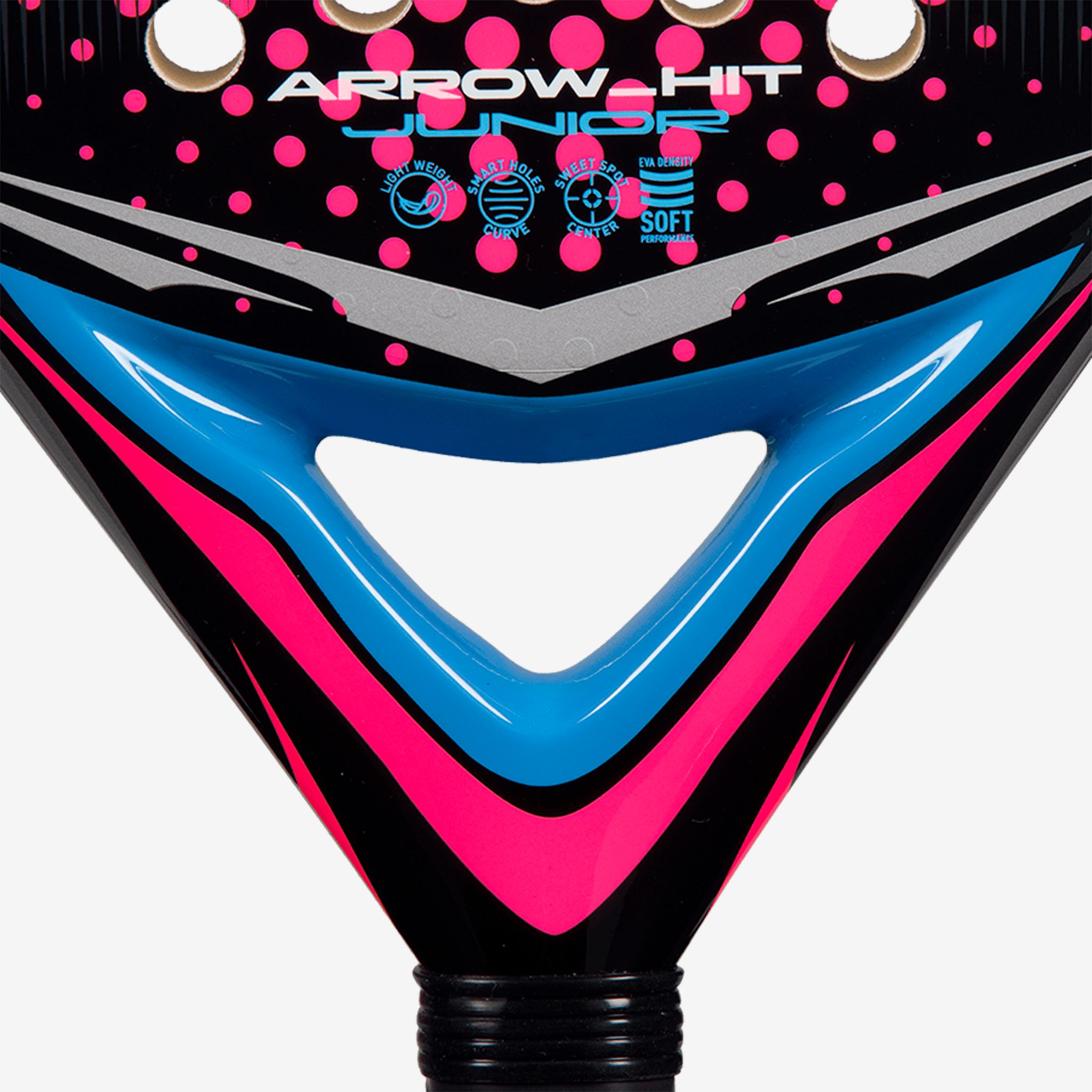 Adidas Arrow Hit Junior Padel White/Pink