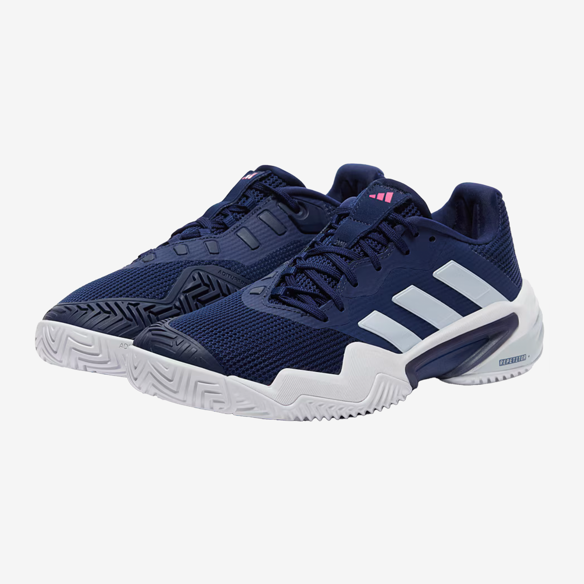 Adidas Men's BARRICADE 13 Dark Blue / Halo Blue / Team Shock Pink 2