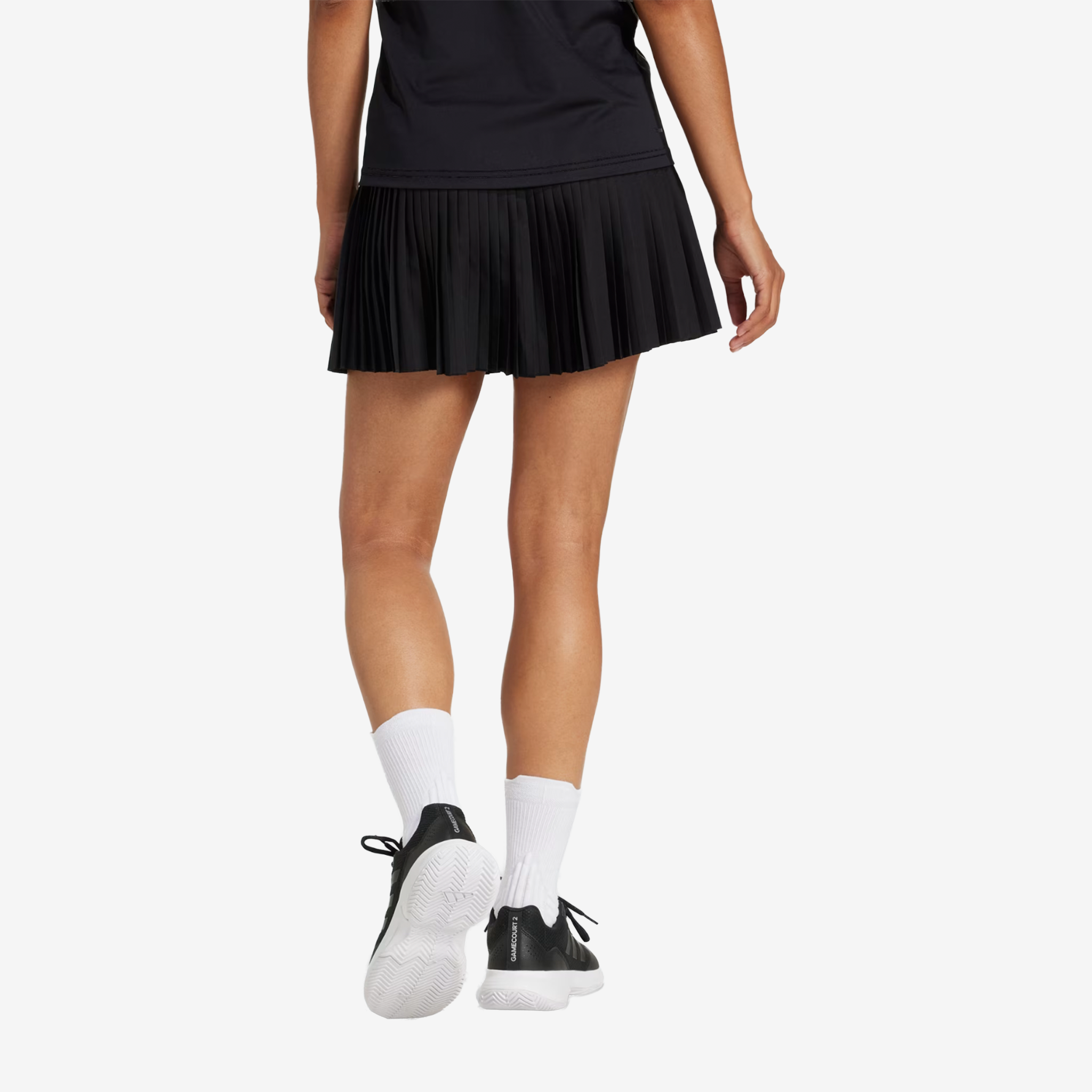 Adidas Club Pleated Skirt Black