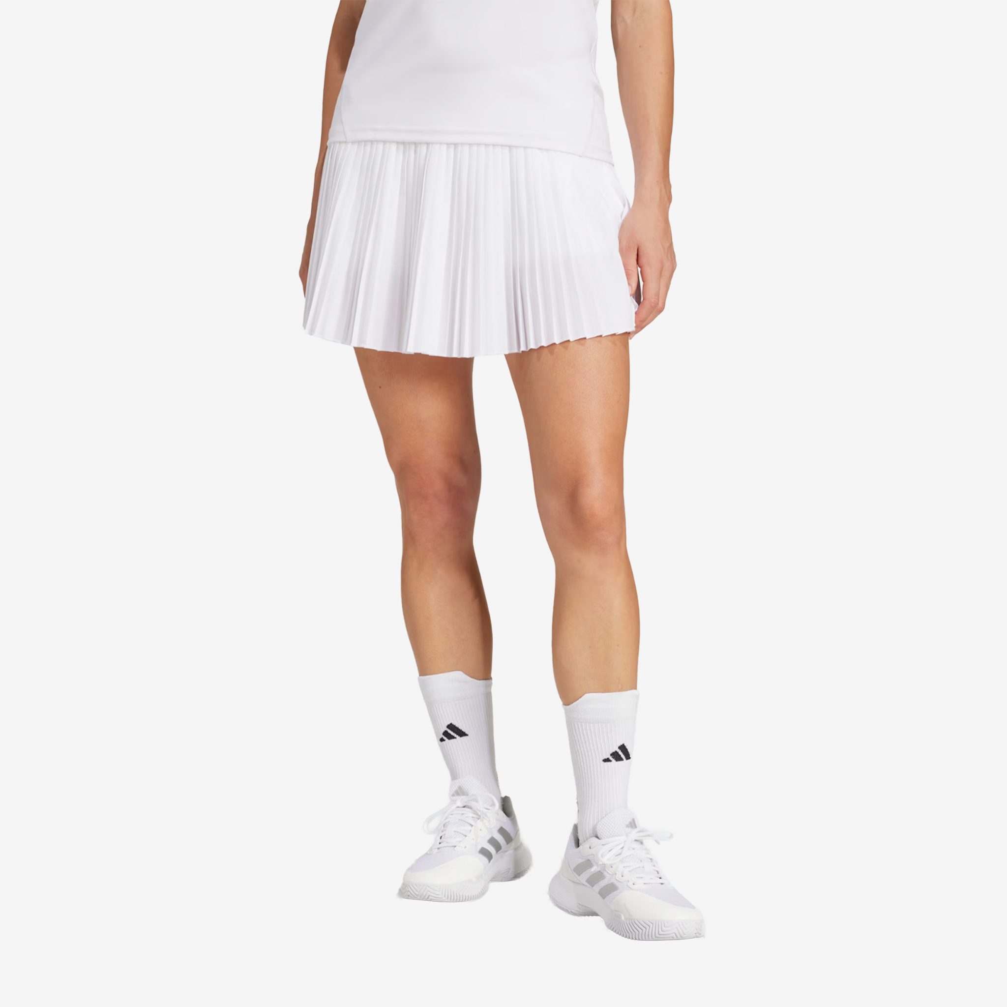 Adidas Club Pleated Skirt White