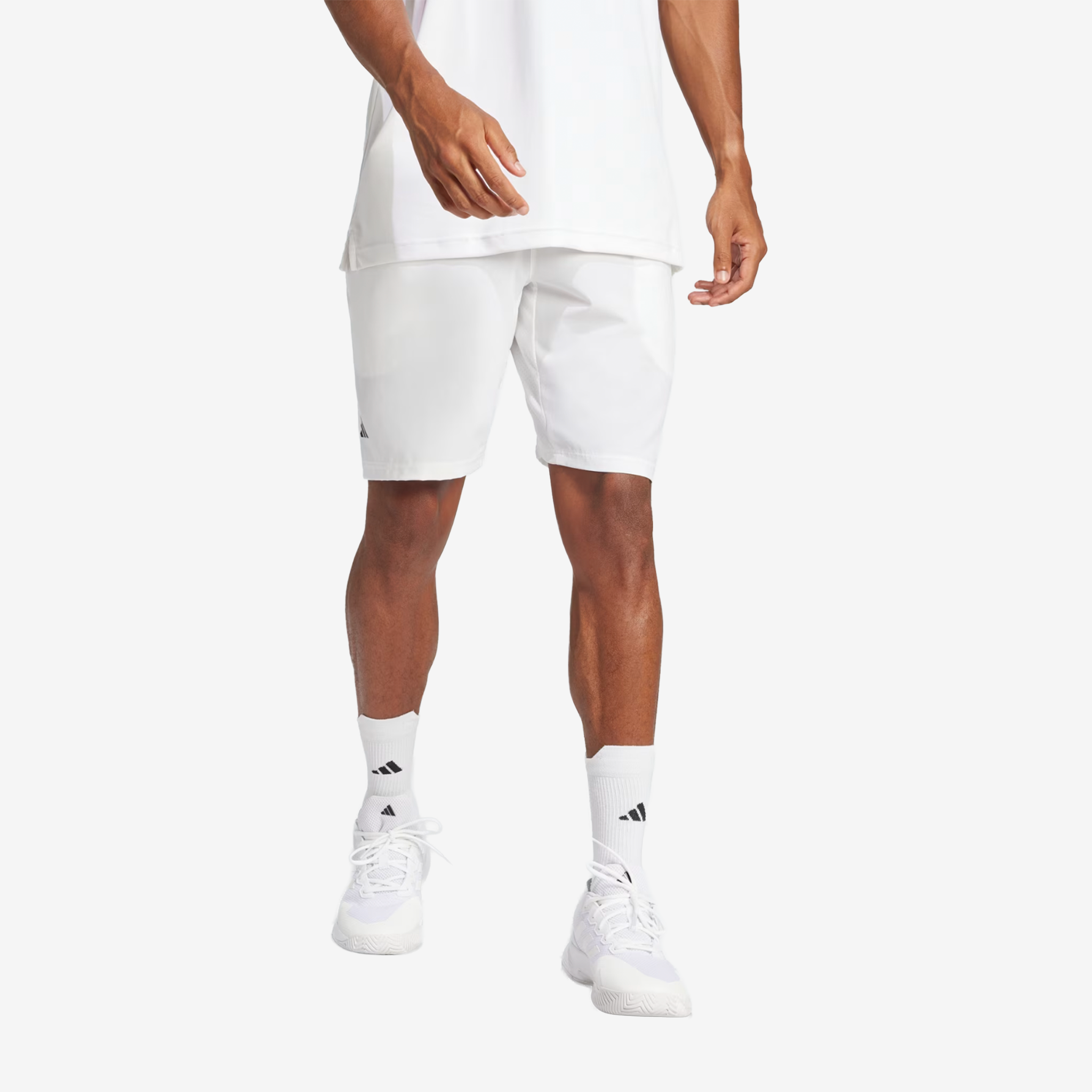 Adidas Club Tennis Climacool Stretch Woven Shorts 9 Inch Men's White