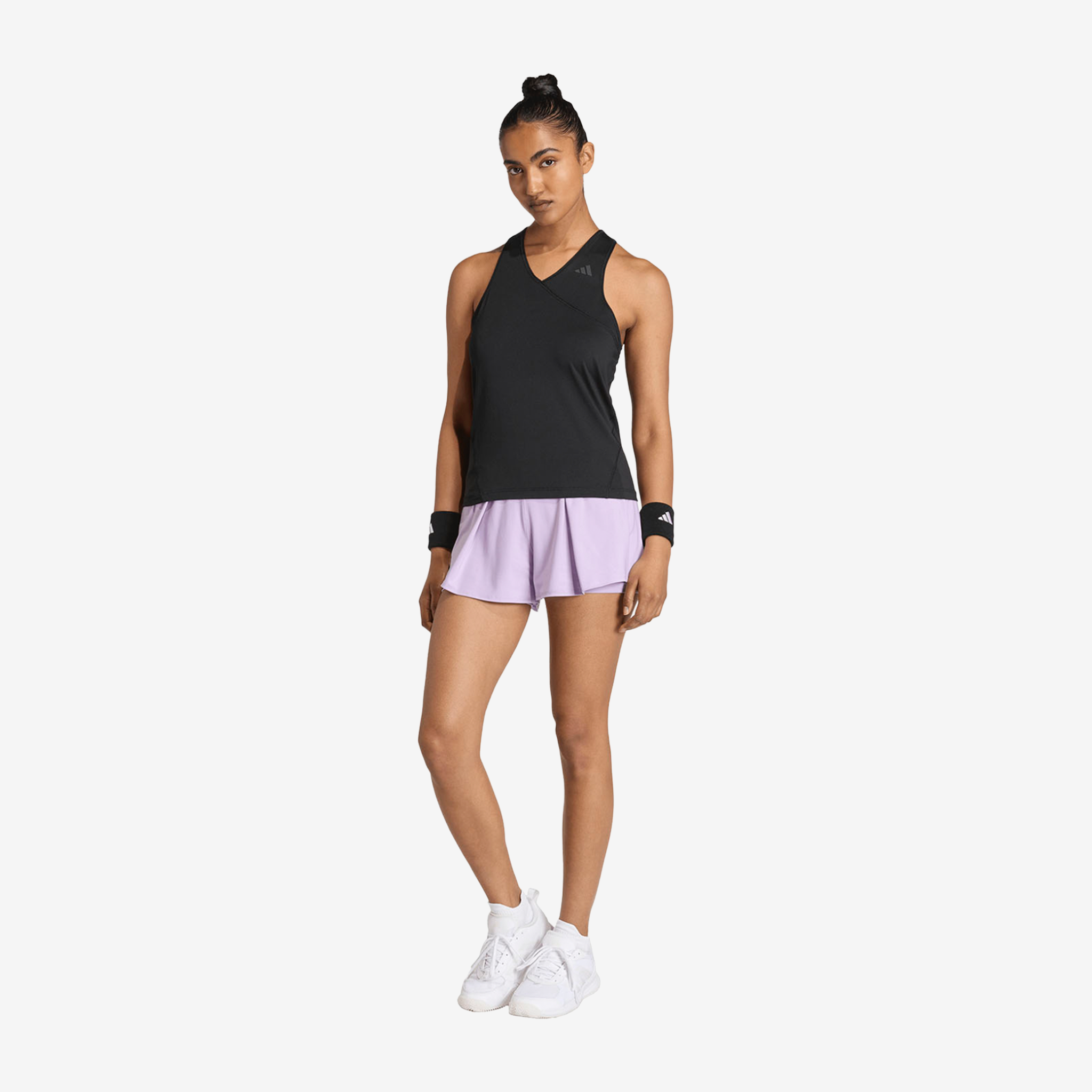 Adidas Club V-Neck Tank Top Women's Black