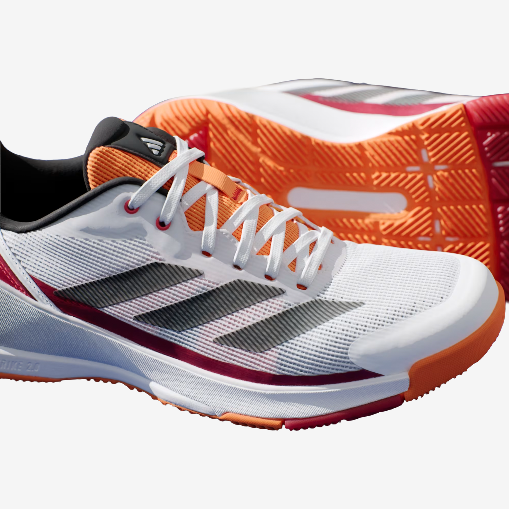 Adidas Crazyquick LS Padel Men's White/Orange