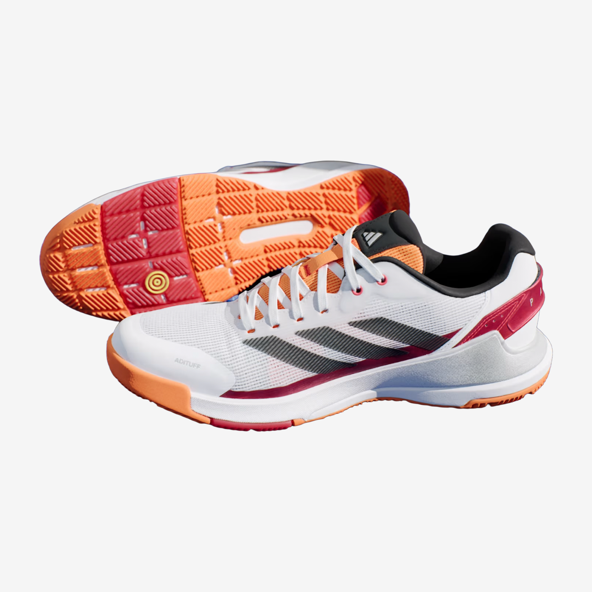 Adidas Crazyquick LS Padel Men's White/Orange