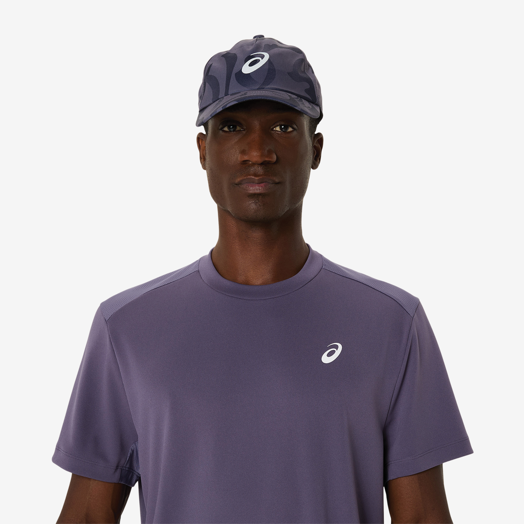 Asics Court SS Men's Top Grayish Purple