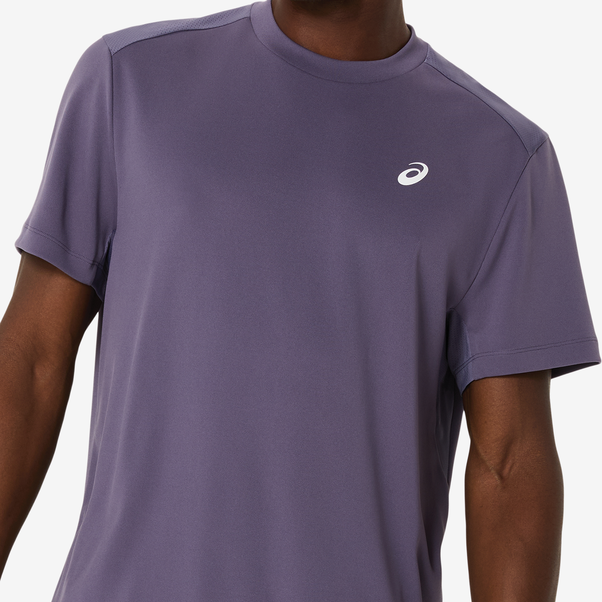 Asics Court SS Men's Top Grayish Purple