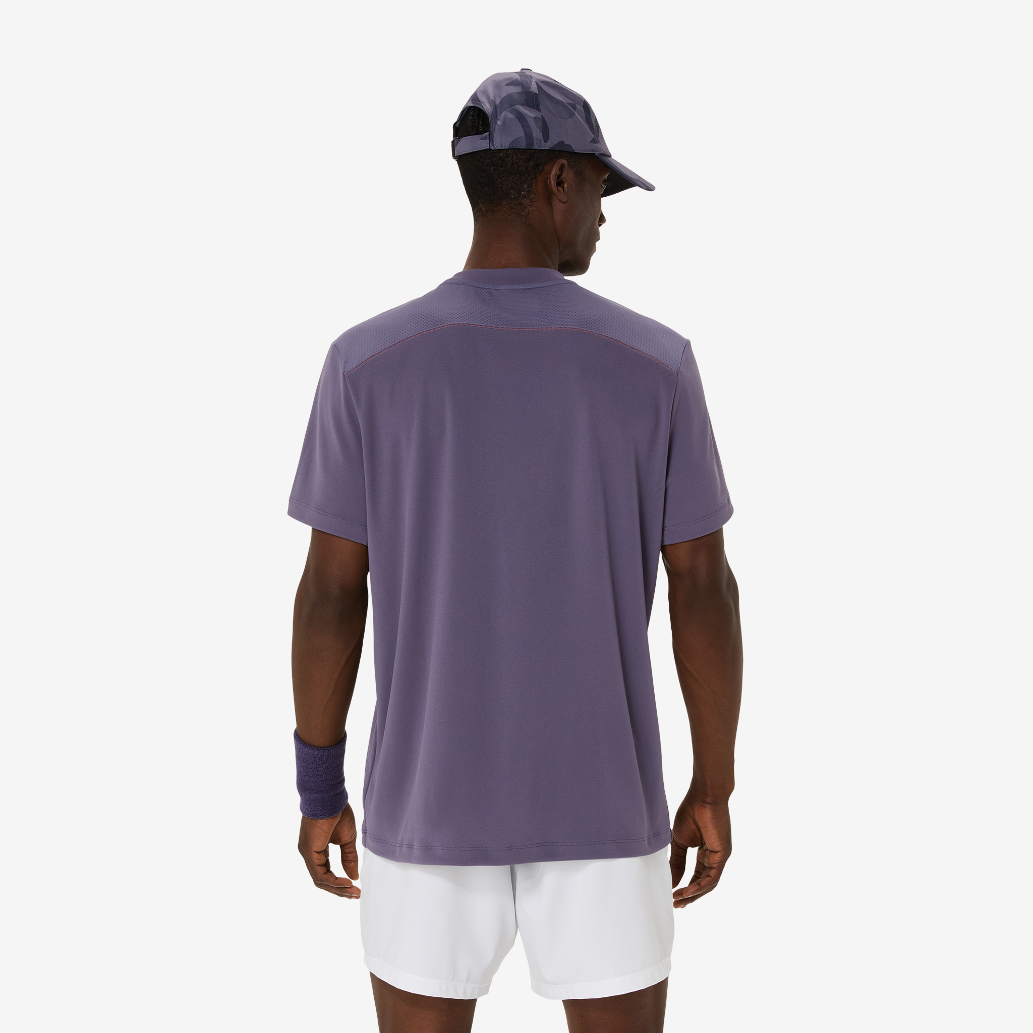 Asics Court SS Men's Top Grayish Purple