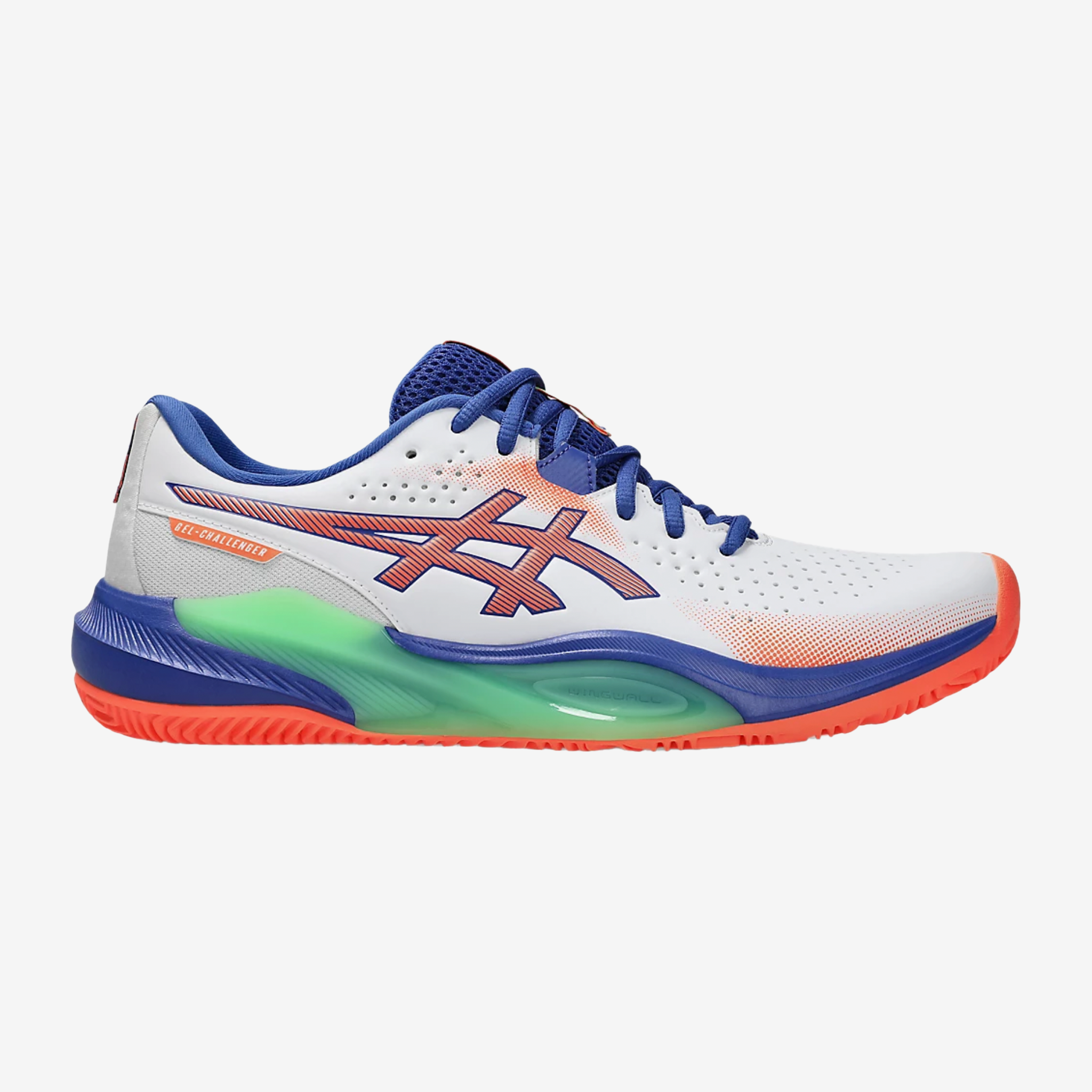 Asics Gel Challenger 15 Padel Men's White/ Vivid Coral