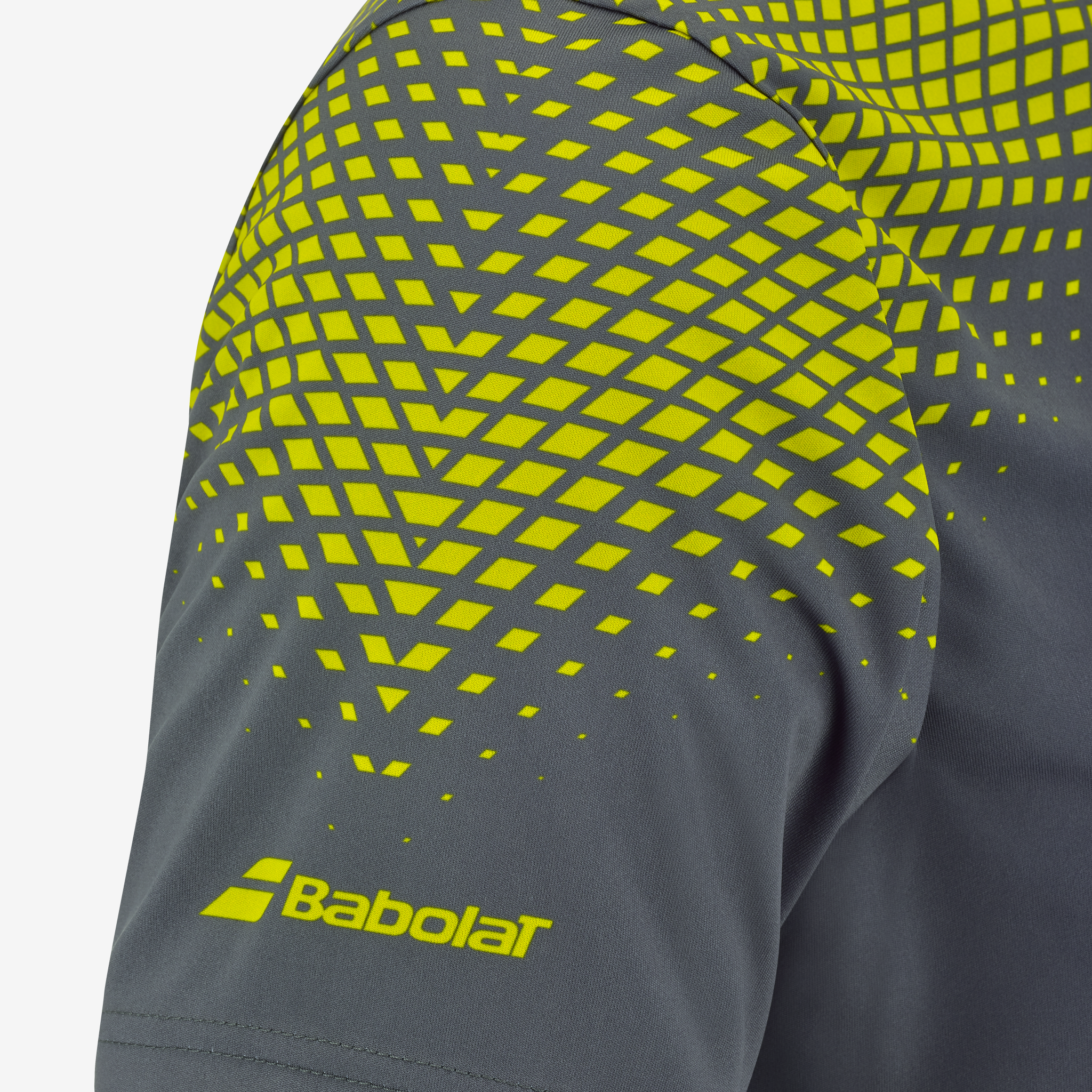 Babolat Aero Crew Neck Tee Men's Grey/Aero