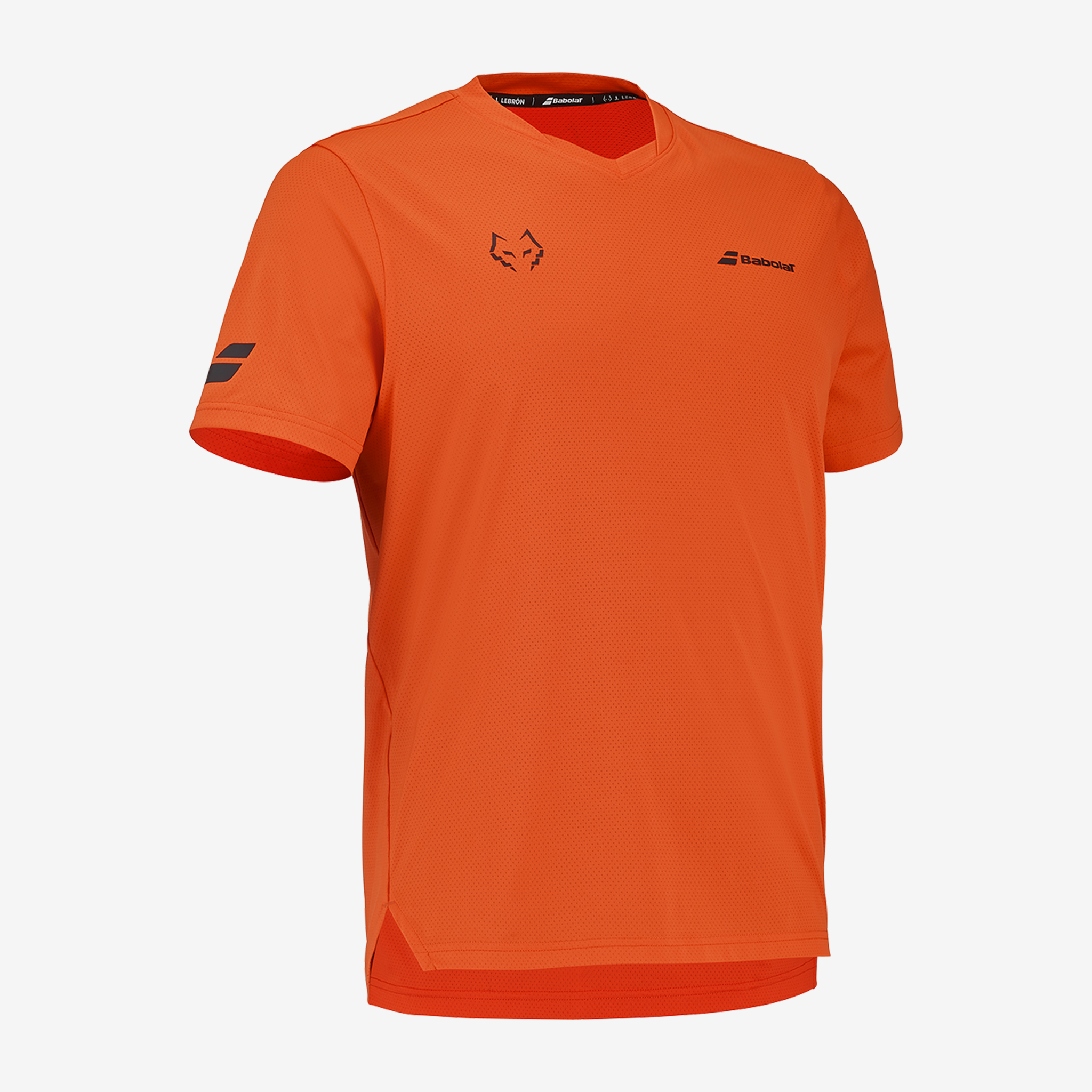 Babolat Crew Neck Tee Lebron Men's Red/Orange (2026)