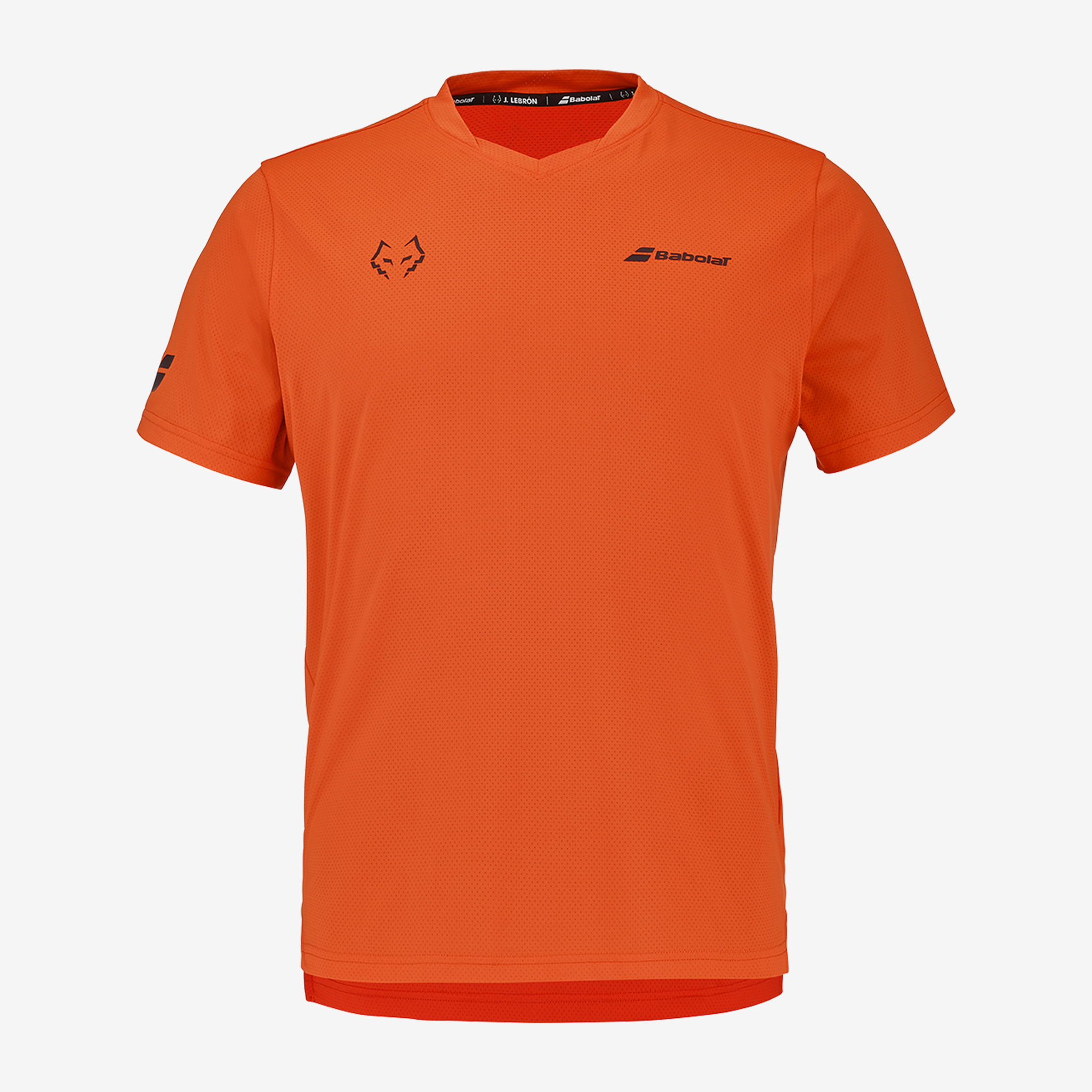 Babolat Crew Neck Tee Lebron Men's Red/Orange (2026)
