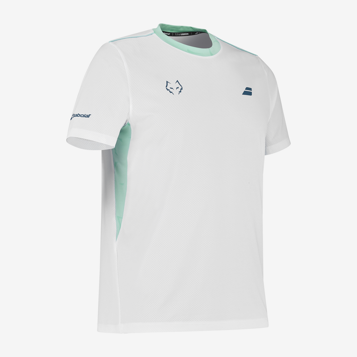 Babolat Crew Neck Tee Juan Lebron White