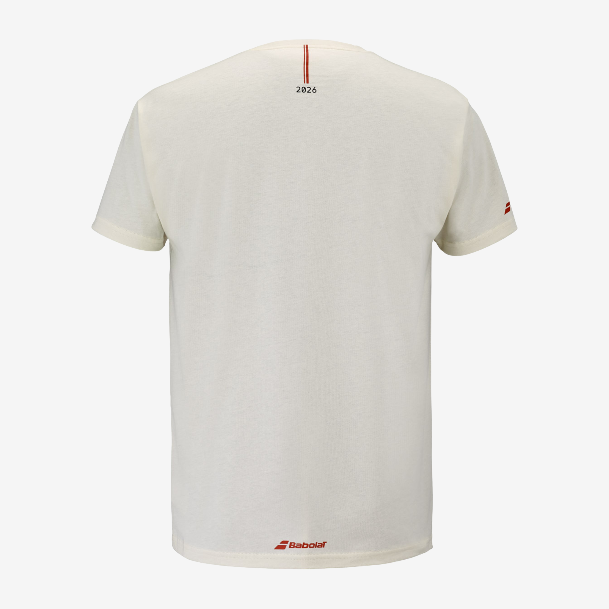 Babolat Exercise Message Tee Men's Cannoli Cream