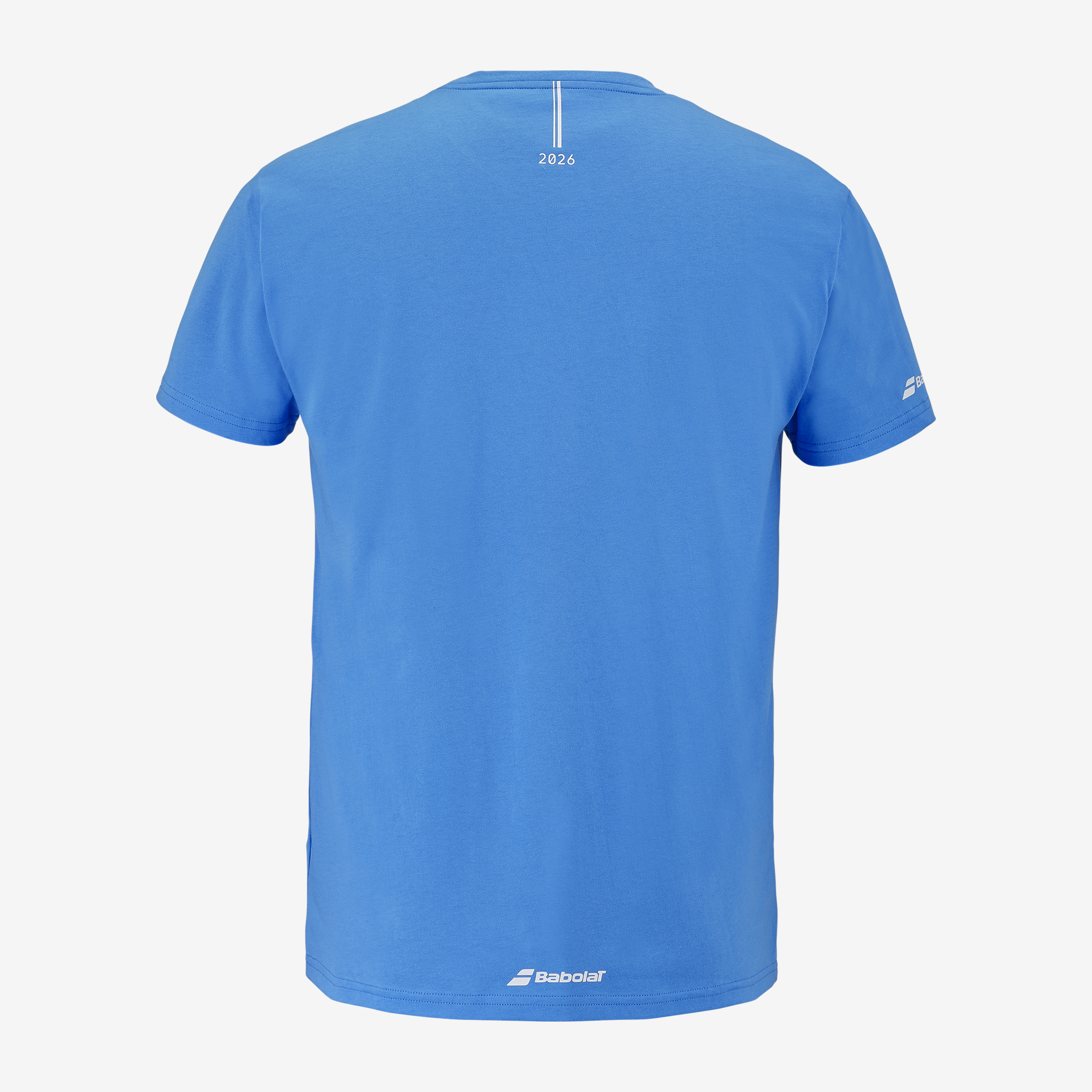 Babolat Exercise Message Tee Men's Malibu Blue