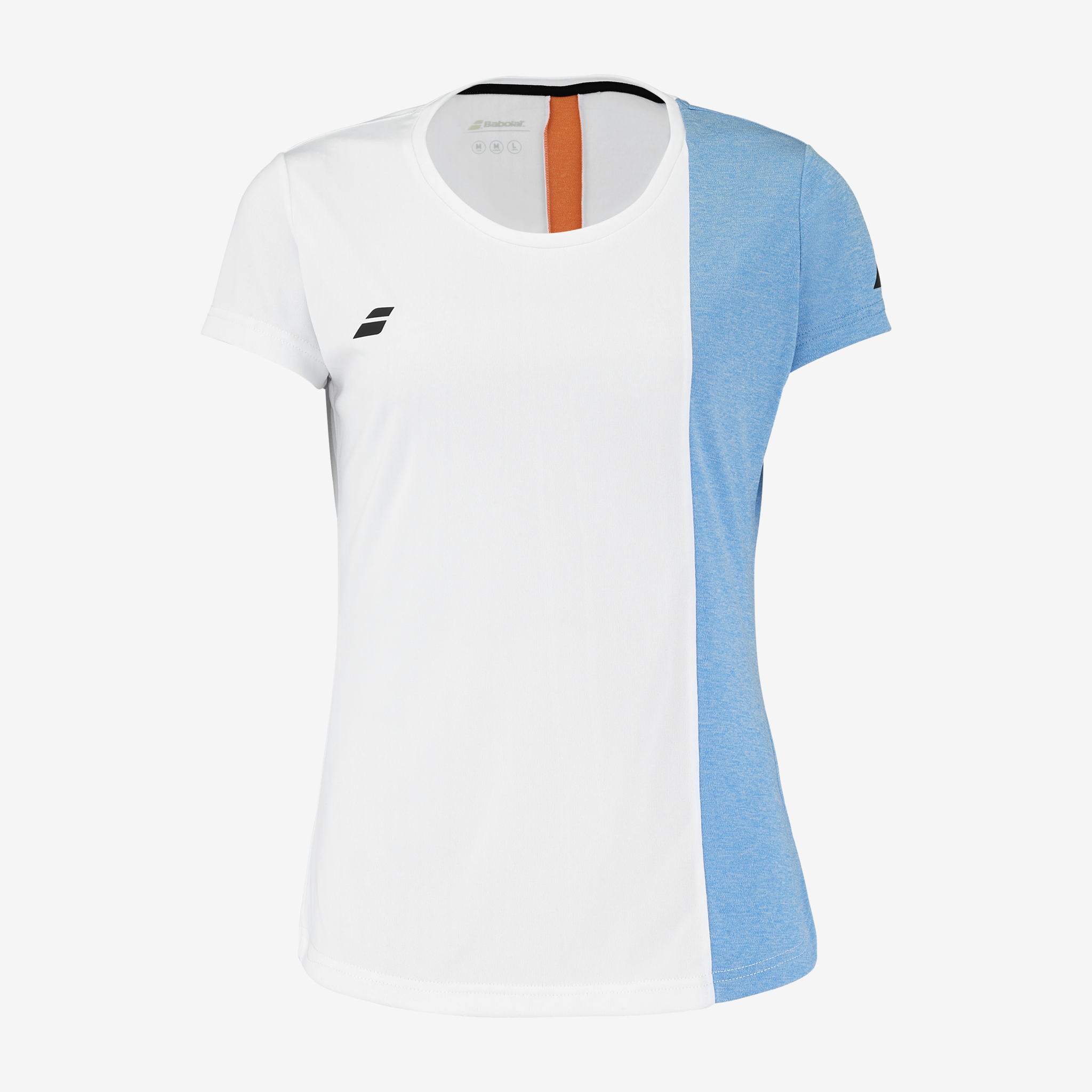 Babolat Play Cap Sleeve Top Girl's White/Blithe Blue