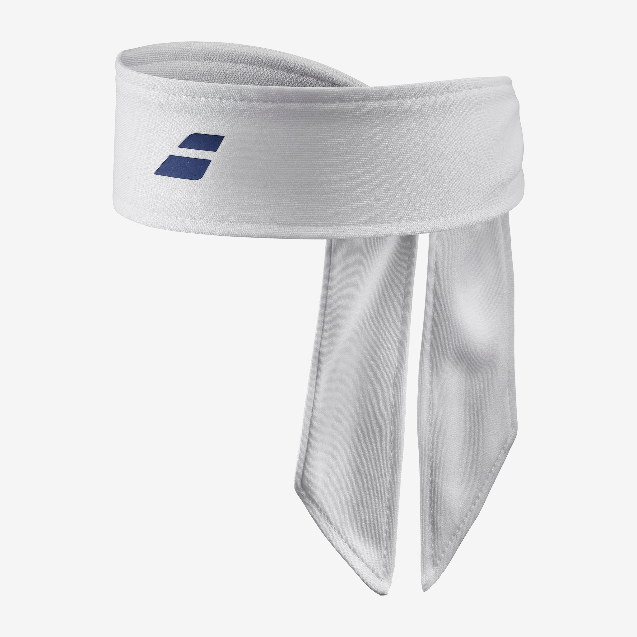 Babolat Tie Headband White/Sodalite