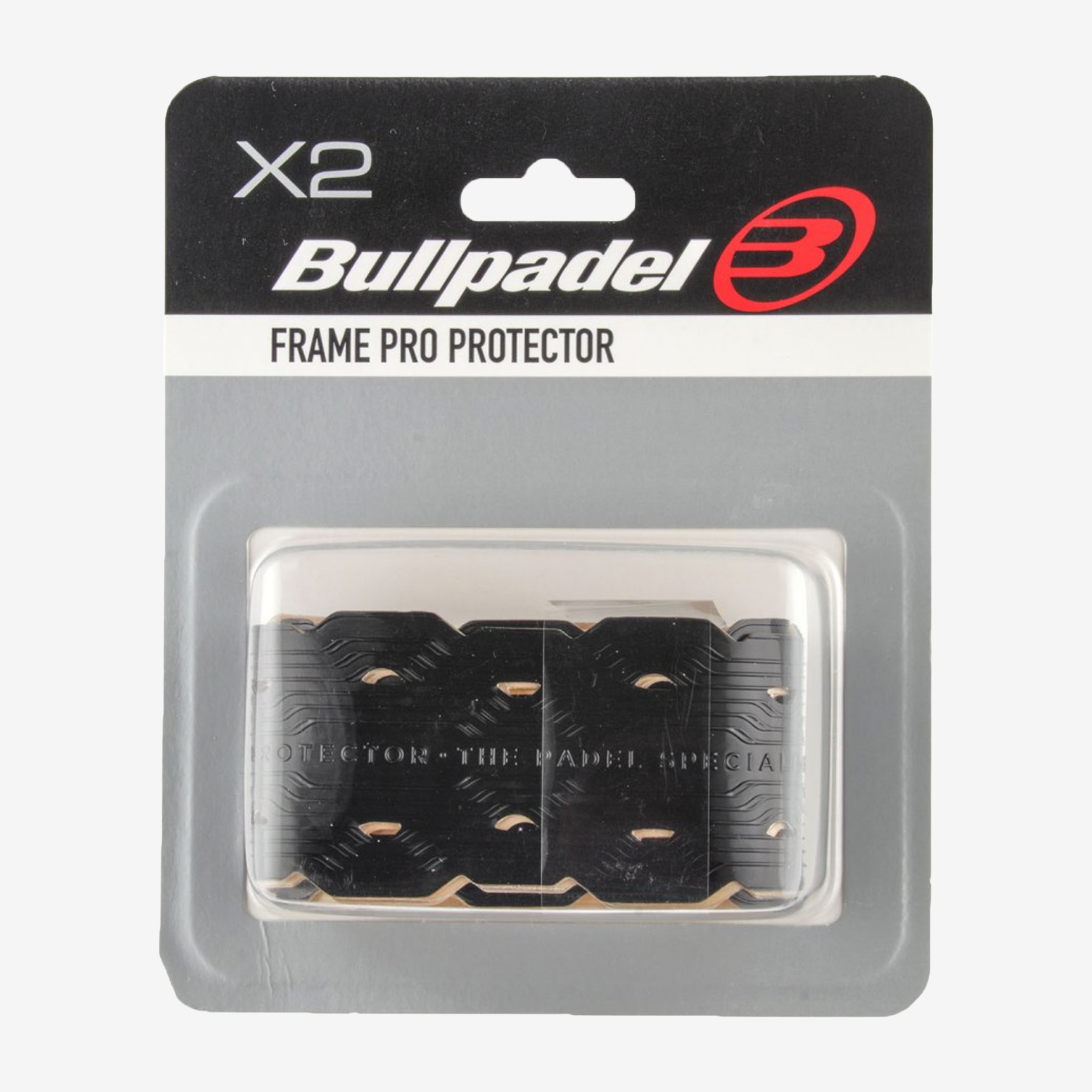 Bullpadel Frame Protector (3 Pack) Black