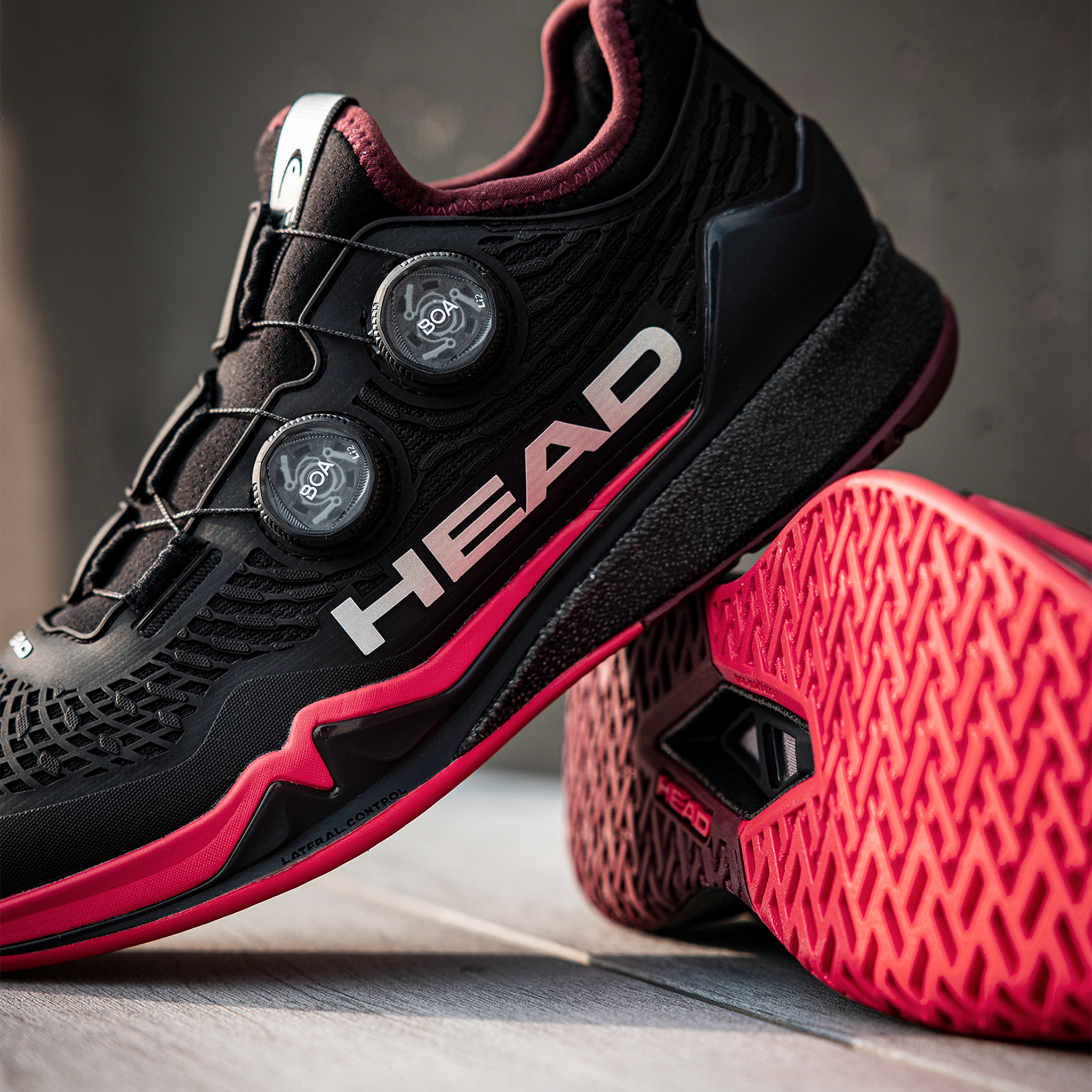 Head Endure Pro BOA Men's Black/Red