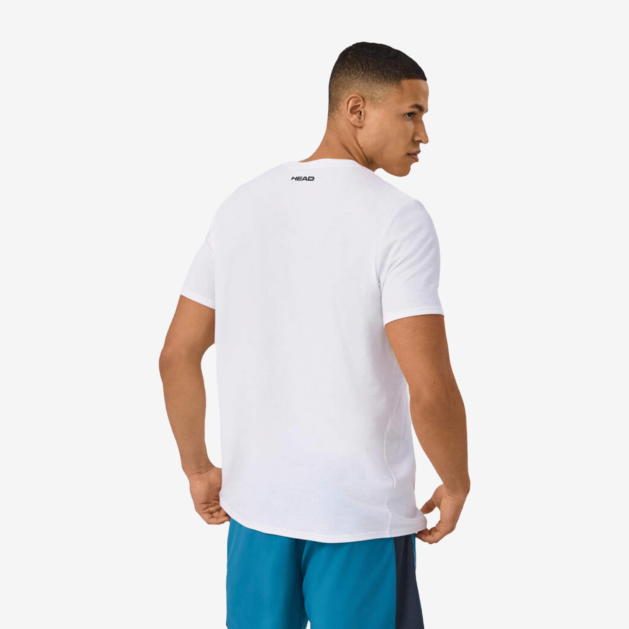 Head Rainbow T-Shirt White Men's