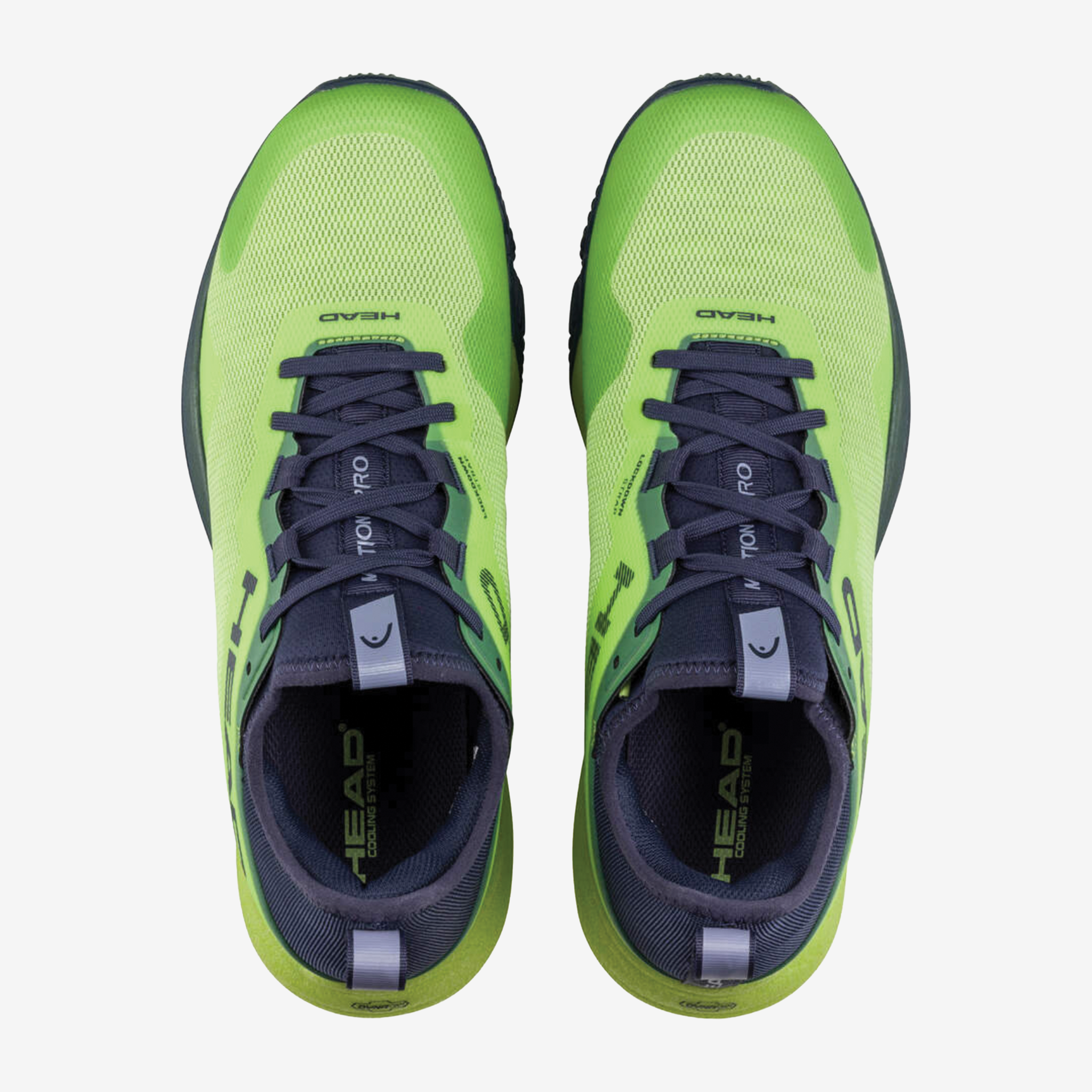 Head Motion Pro Men's Padel Shoes Lime/Navy