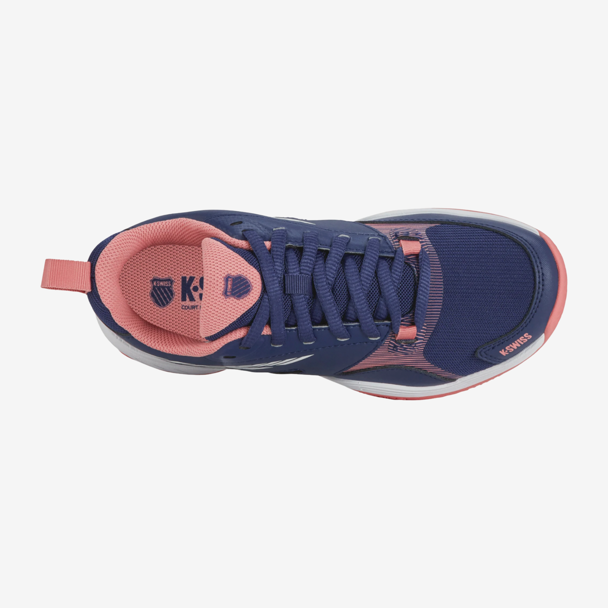 K-Swiss Women's Speedex HB Estate Blue/ White/ Strawberry Ice