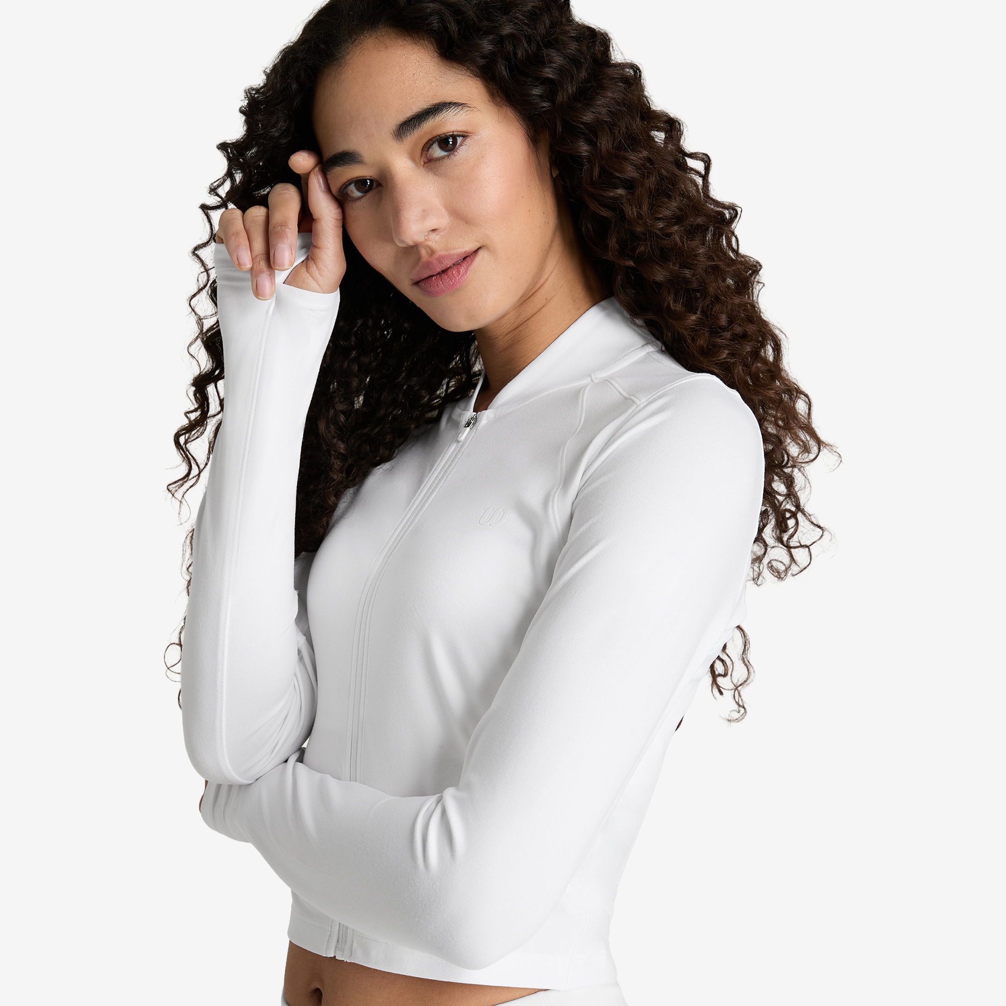 Wilson All Day Full Zip Women's Bright White