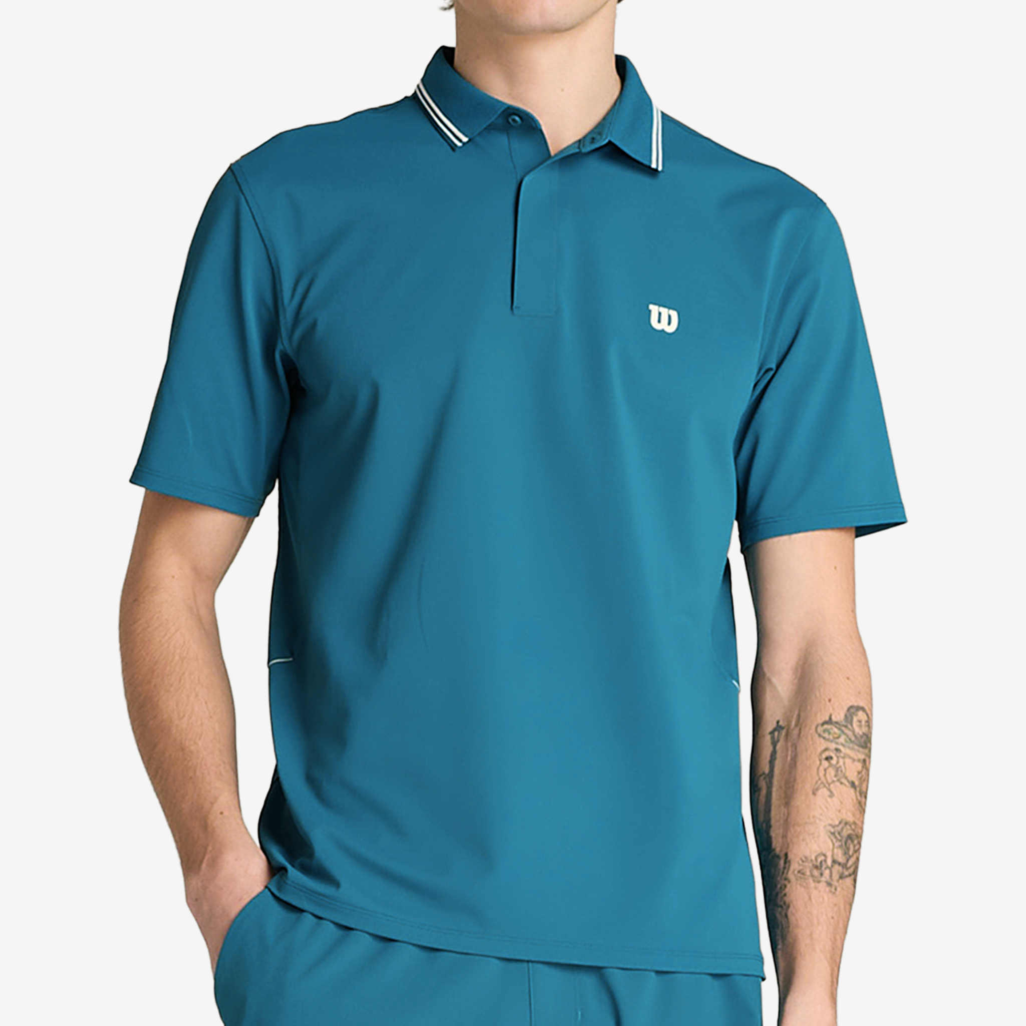 Wilson Challengers Technical Polo Men's Lyons Blue