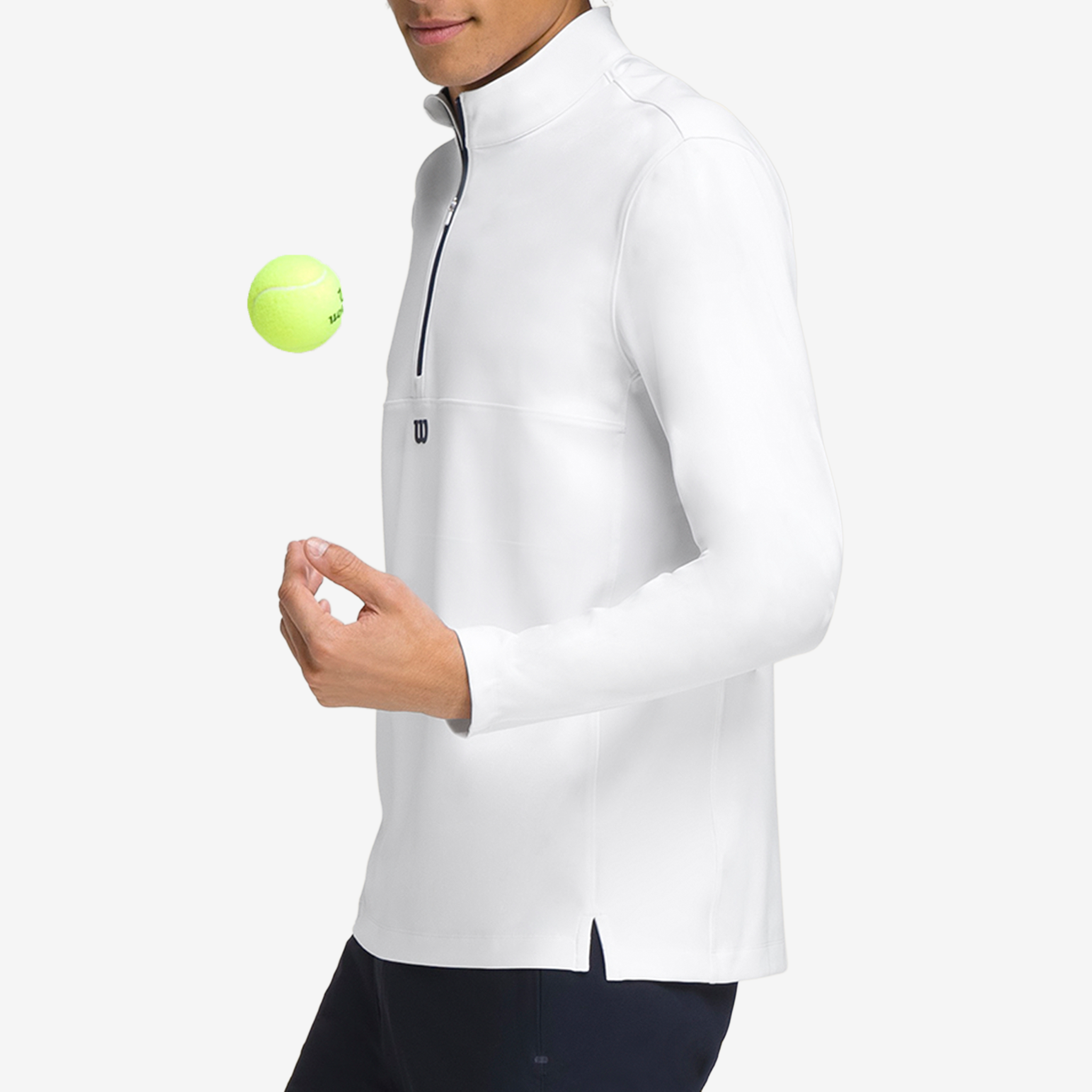 Wilson Elevate Performance Half-Zip Men's Bright White