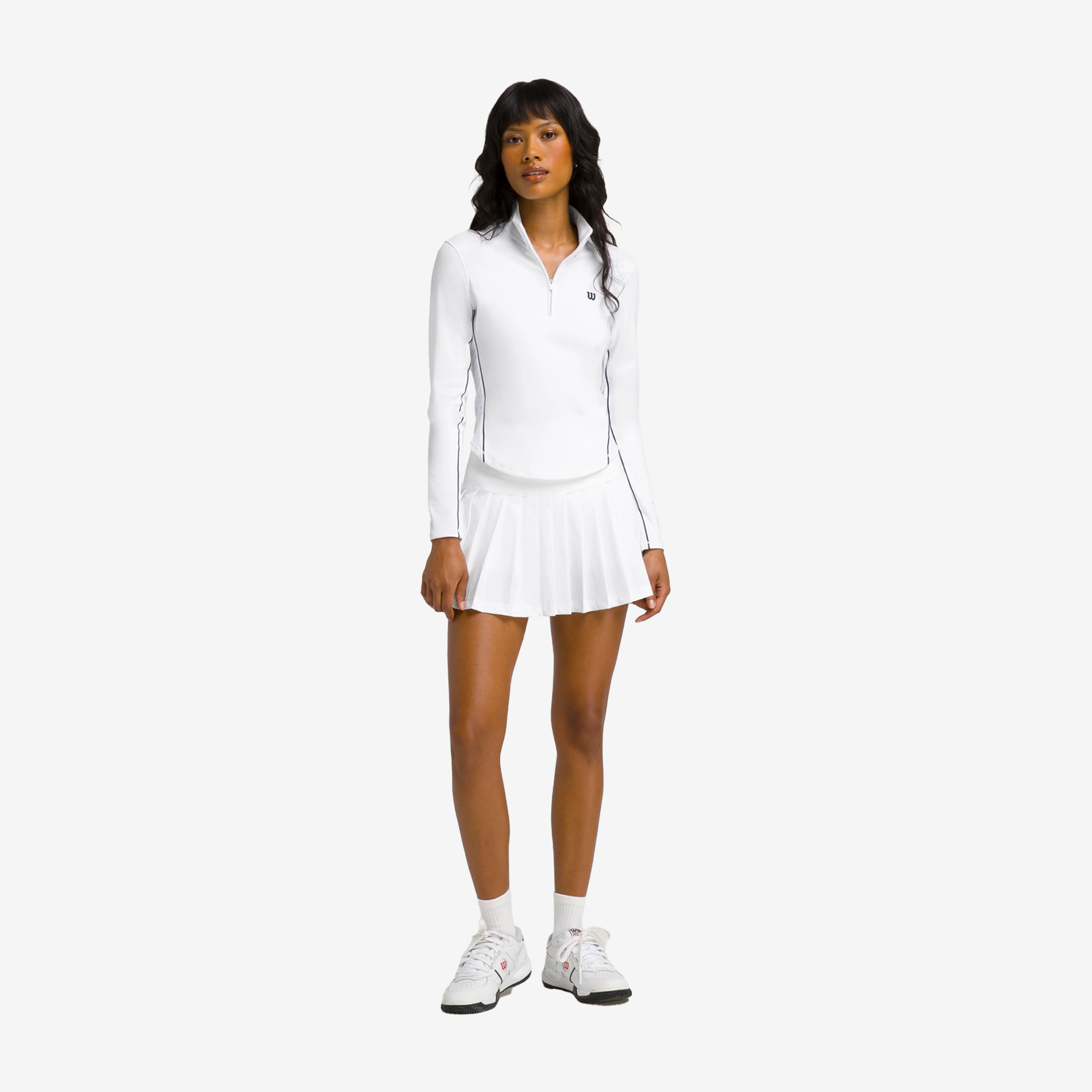 Wilson Midtown Tennis Skirt Bright White Women's