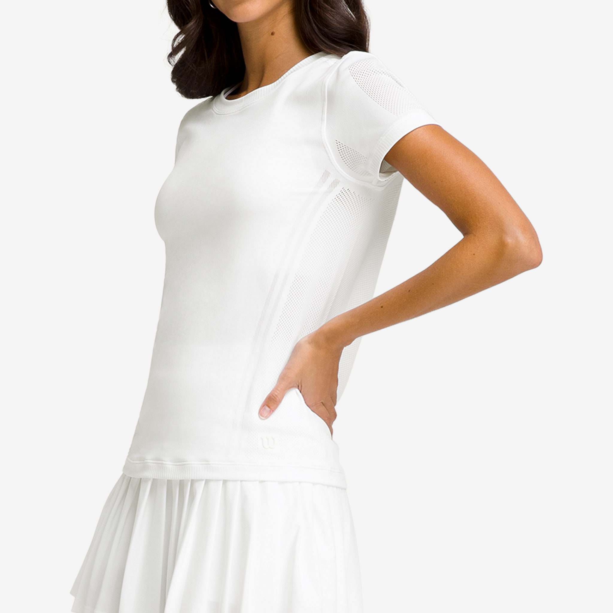 Wilson Pro Seamless Tee Women's Bright White