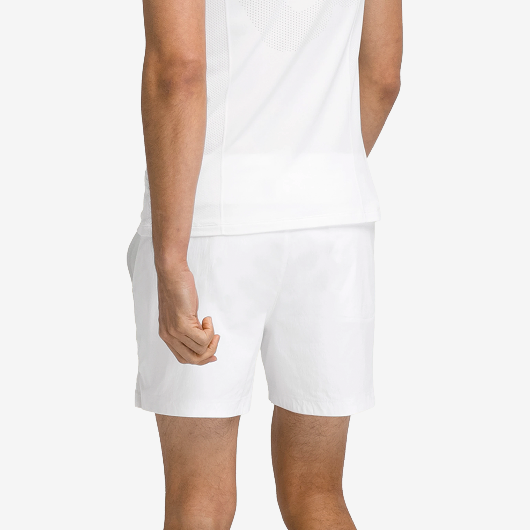 Wilson Tennis Volley Shorts 6" Men's Bright White