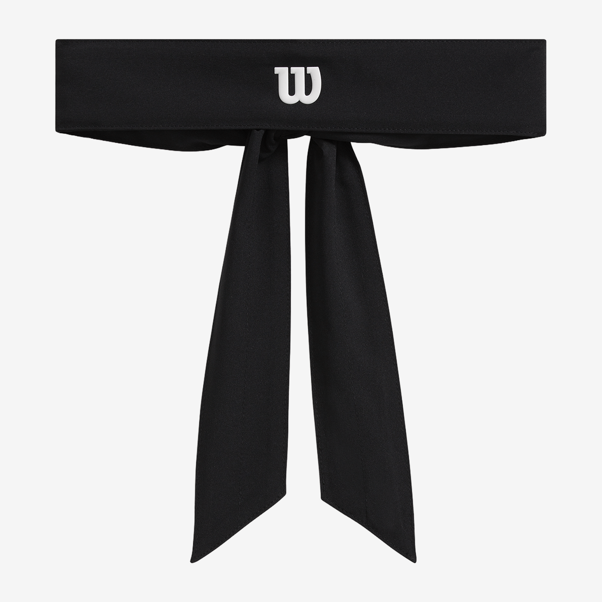 Wilson Tie Headband Black
