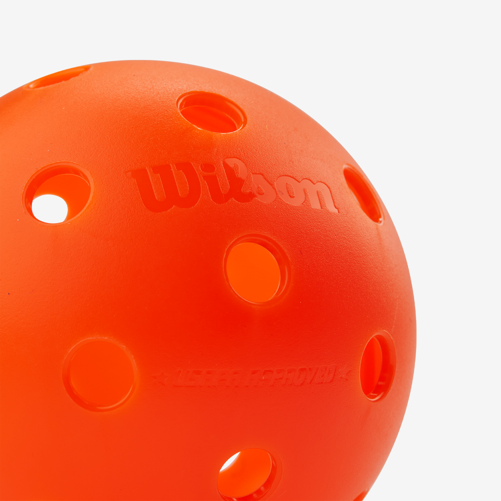 Wilson Tru 32 Indoor Pickleballs Orange (3 Pack)
