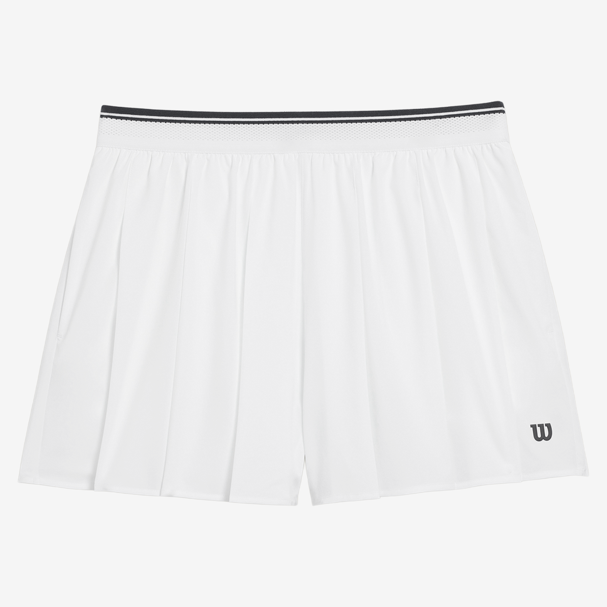 Wilson Velocity Pleated Lined Shorts Women's Brilliant White