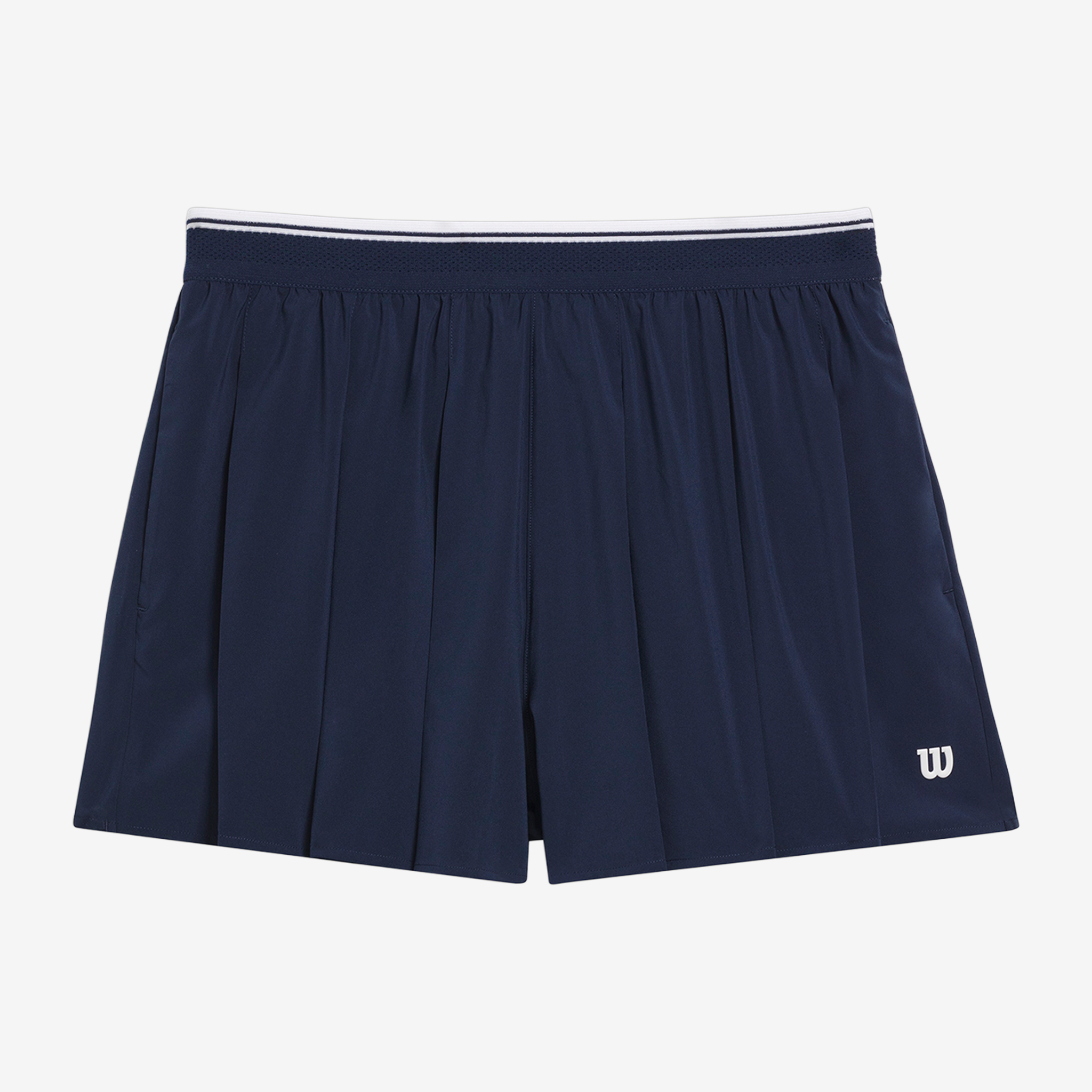 Wilson Velocity Pleated Lined Shorts Women's Classic Navy