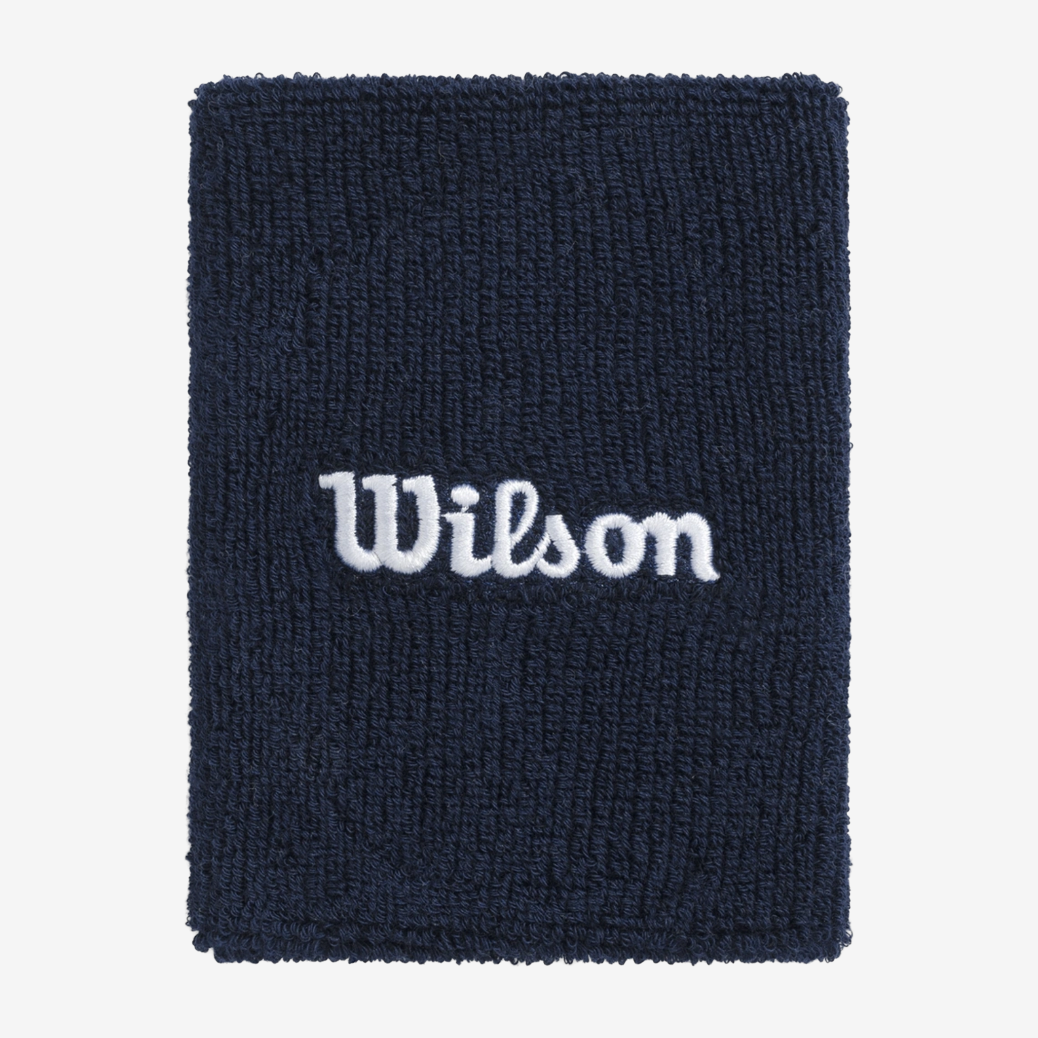 Wilson Wide Terry Wristbands Classic Navy