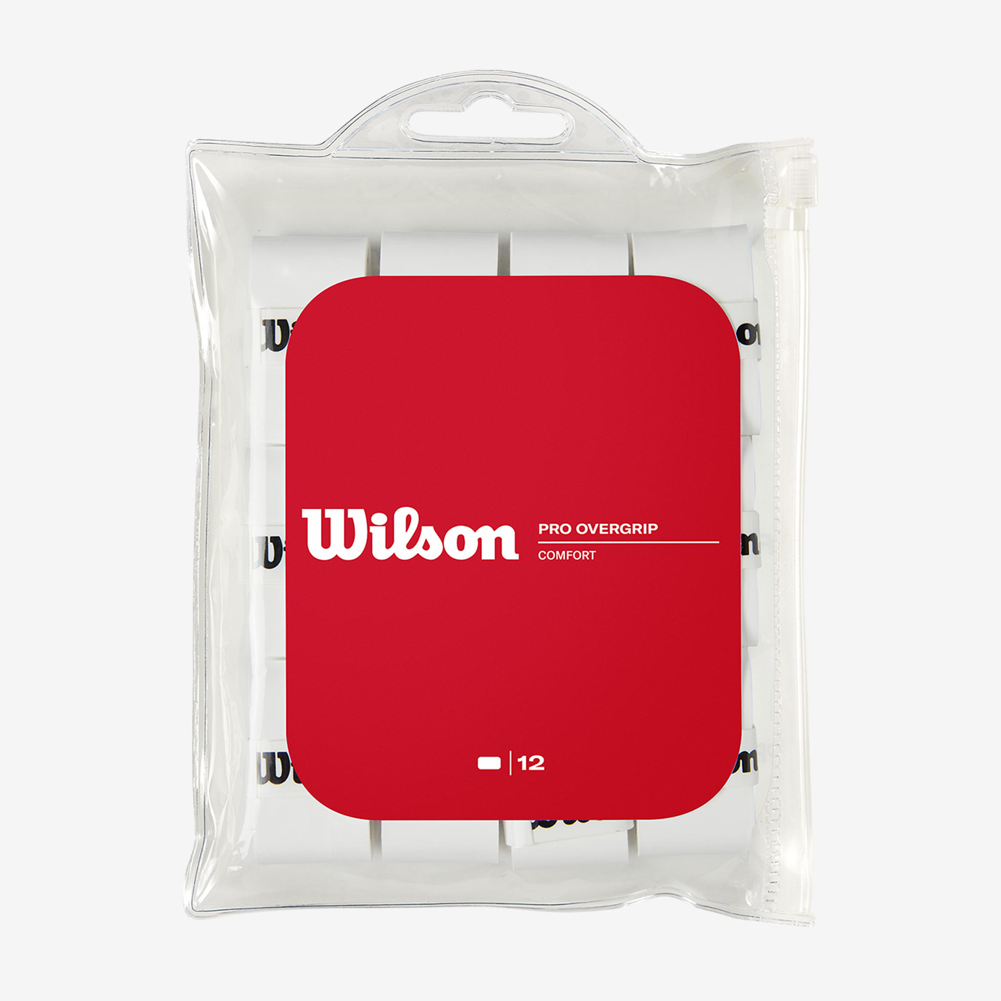 Wilson Pro Overgrip White (12 Pack)
