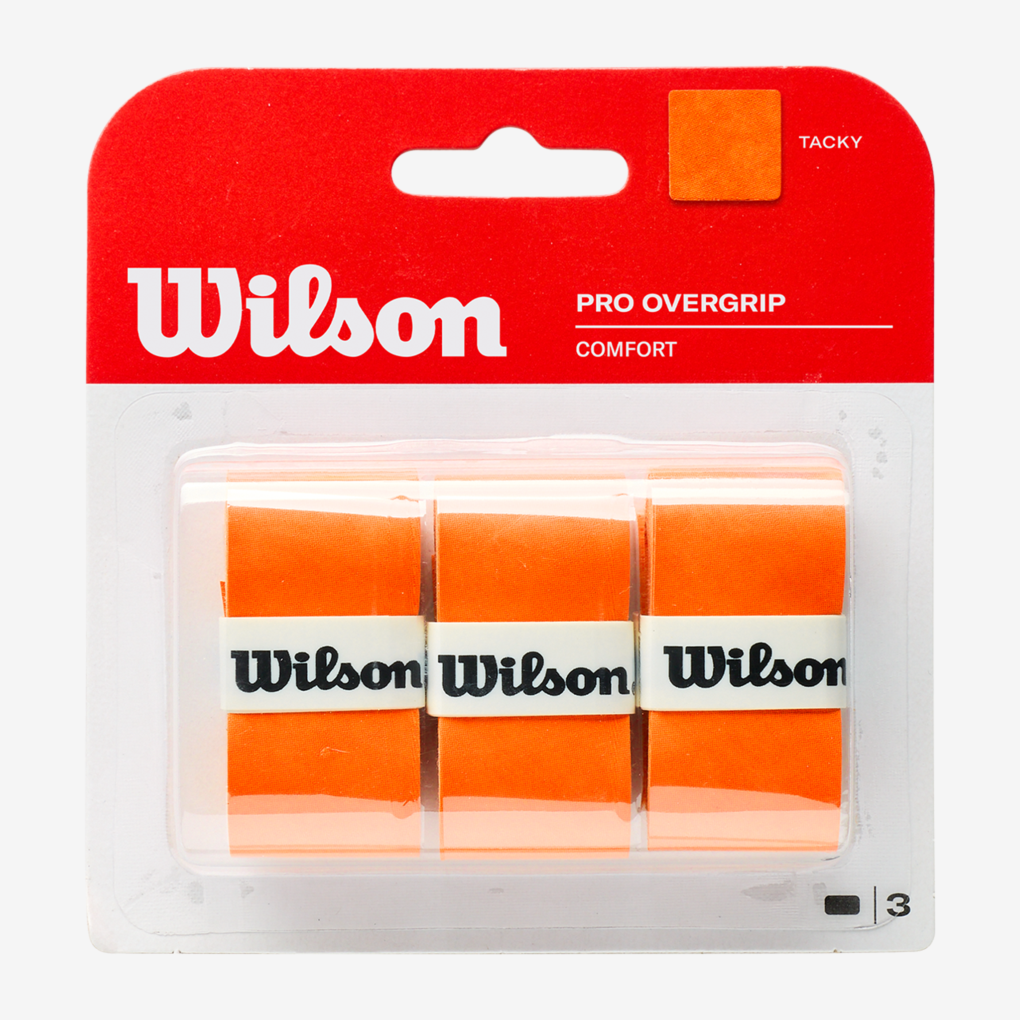Wilson Pro Overgrip Burn (3 Pack)