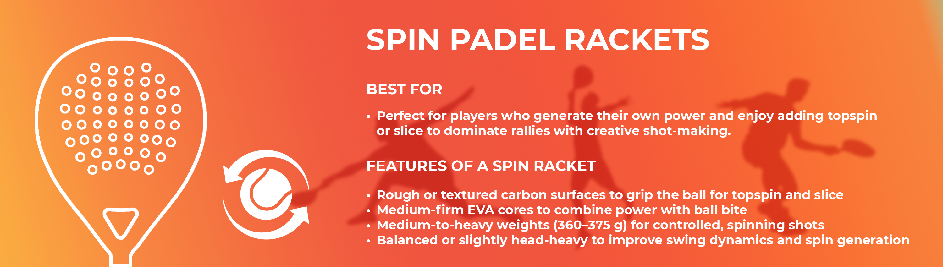 Spin Rackets