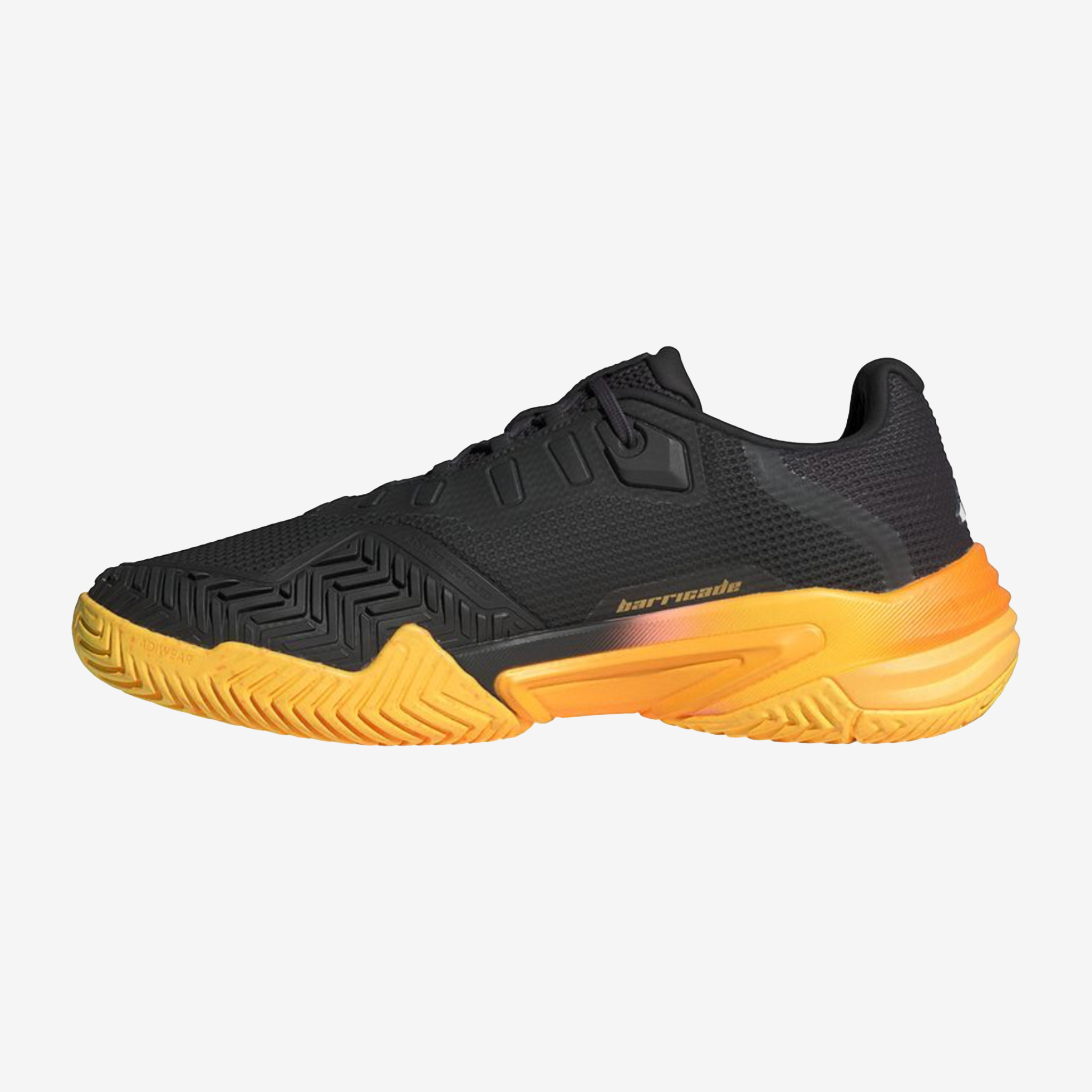 Adidas Men's BARRICADE 13 Black/Zero Met/Spark Orange