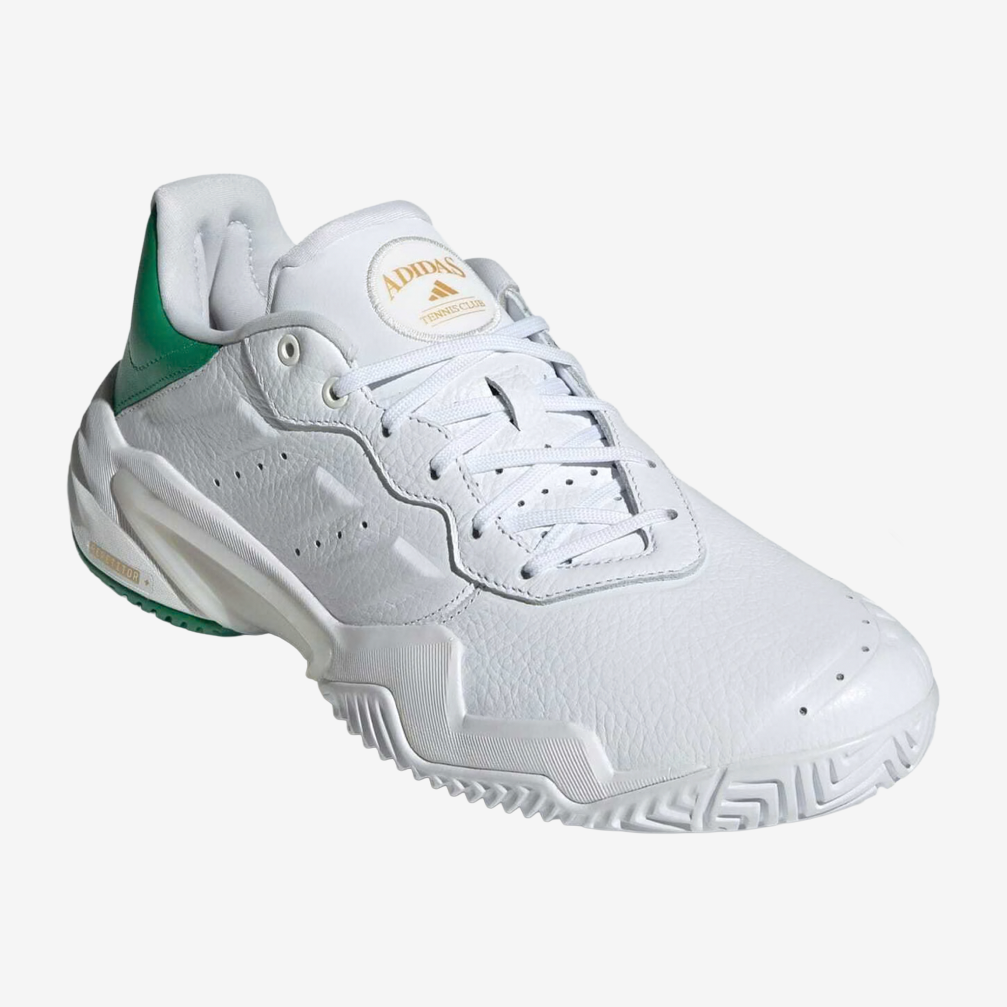 Adidas Barricade 13 Men's Leather Cloud White