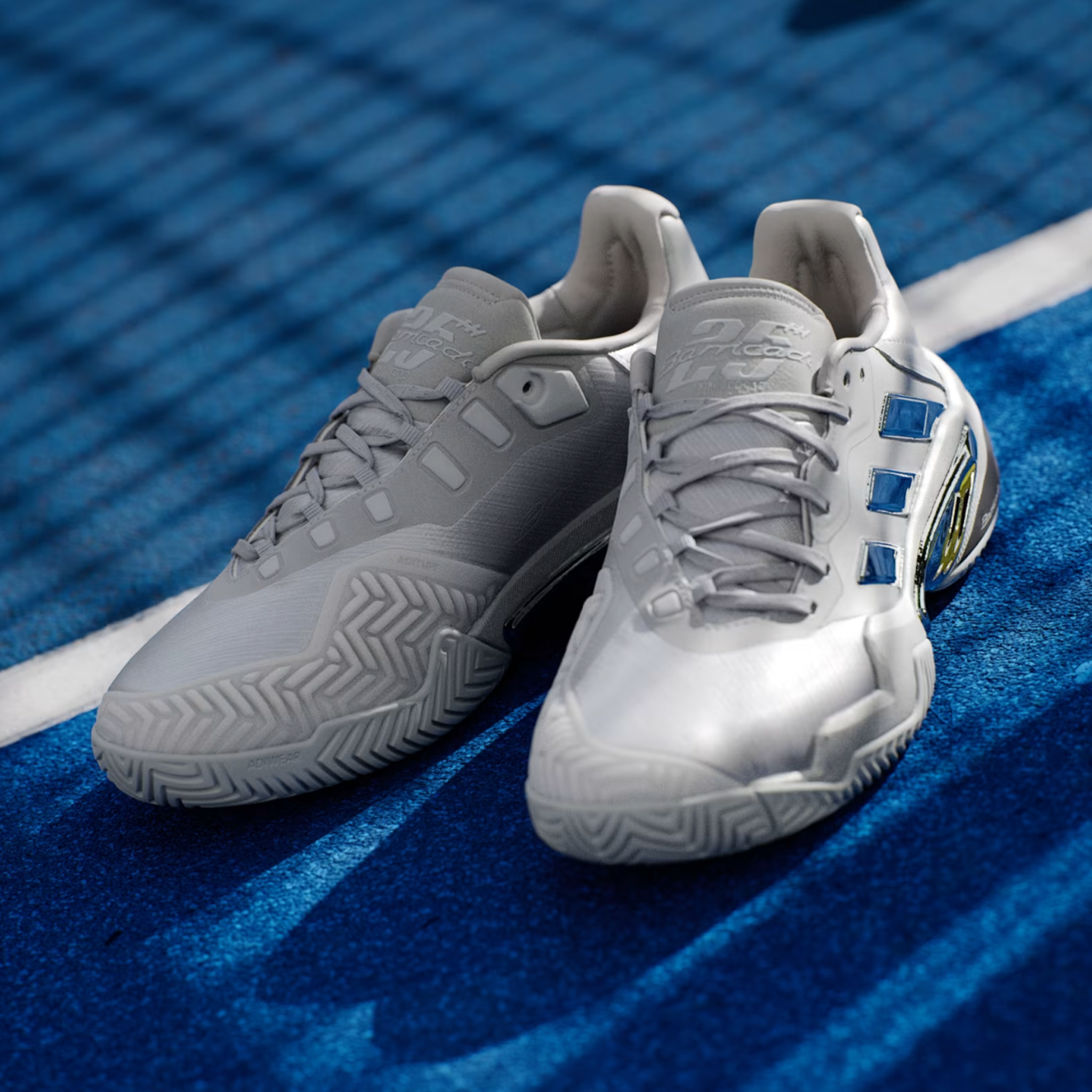 Adidas Barricade 13 Men's SE Silver/Metallic