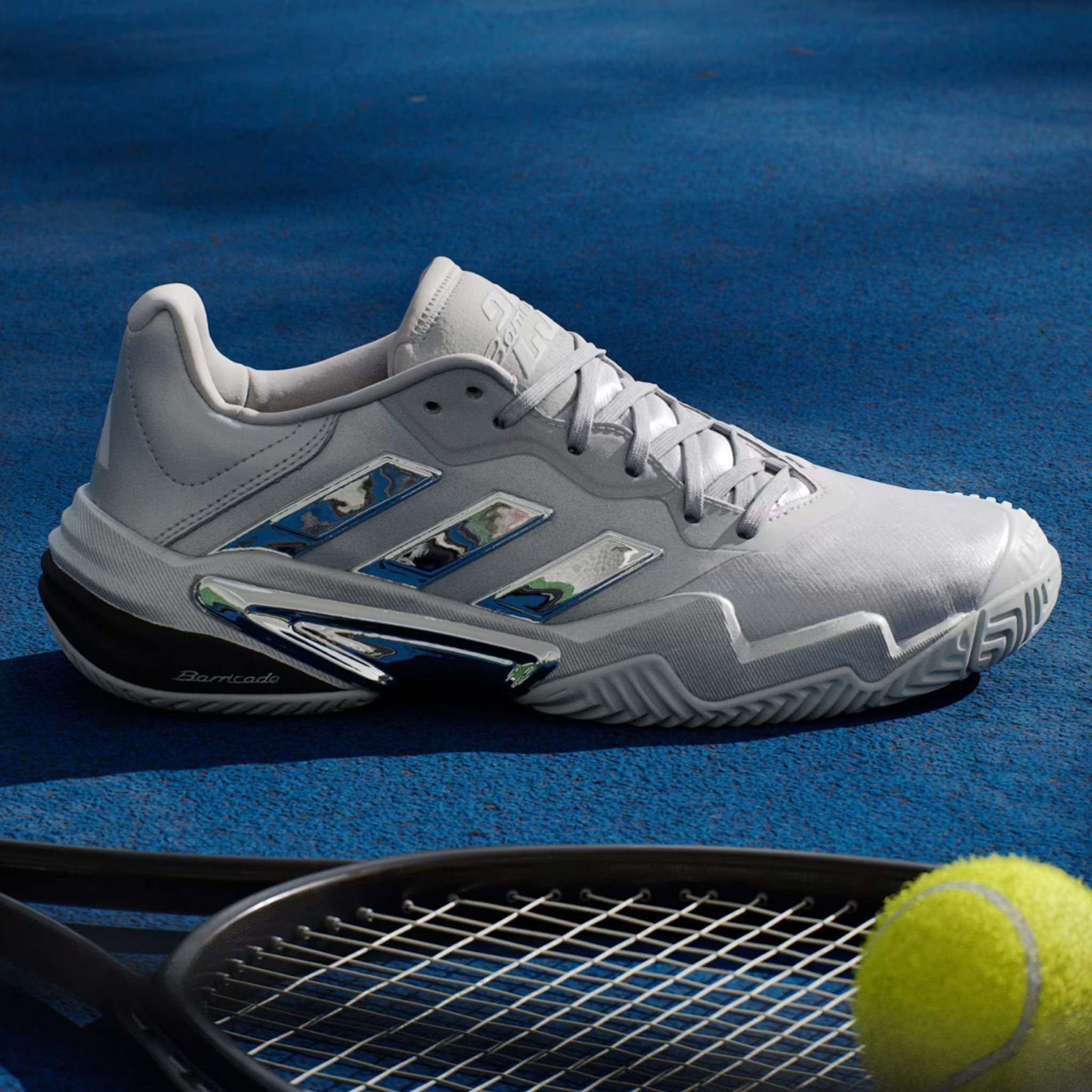 Adidas Barricade 13 Men's SE Silver/Metallic