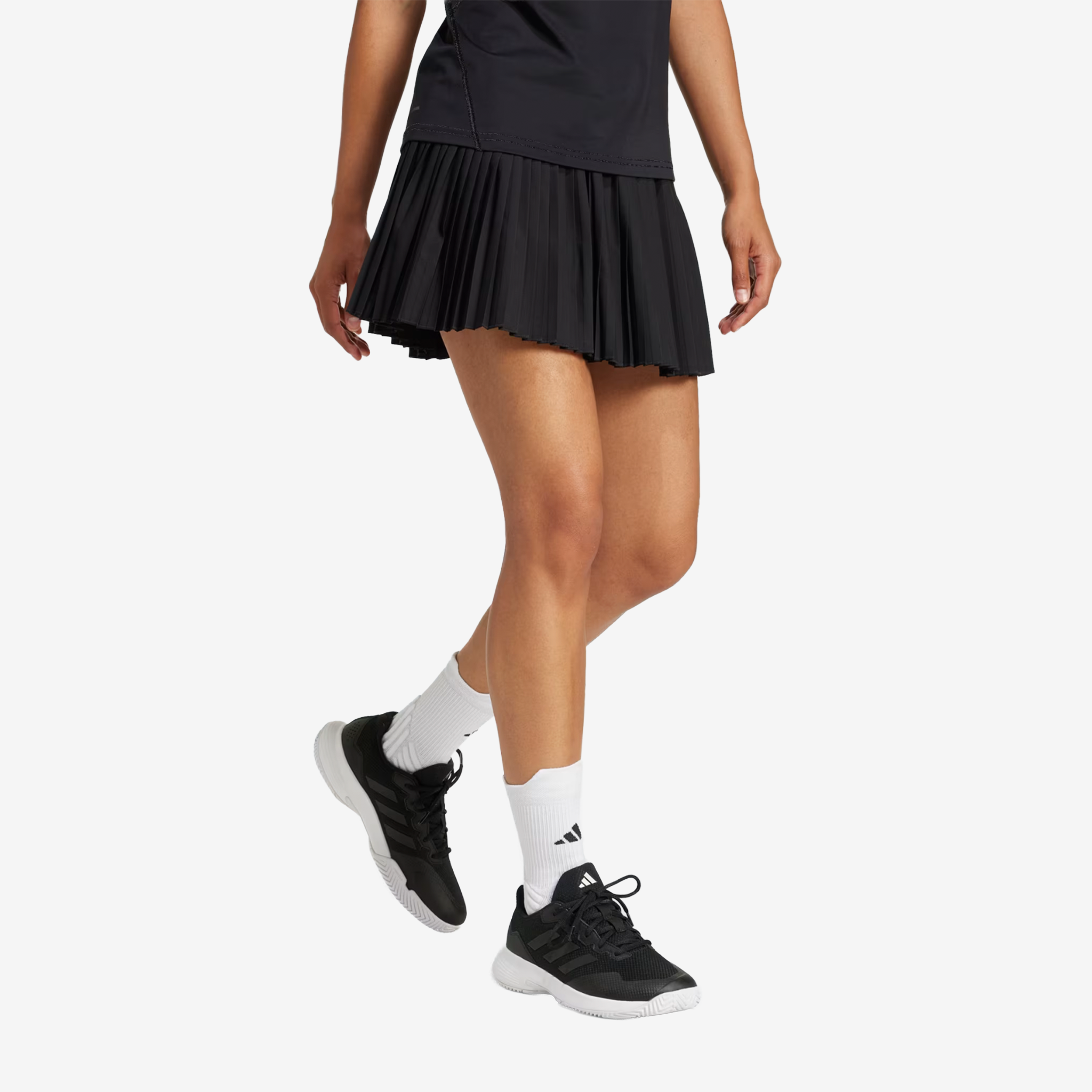 Adidas Club Pleated Skirt Black