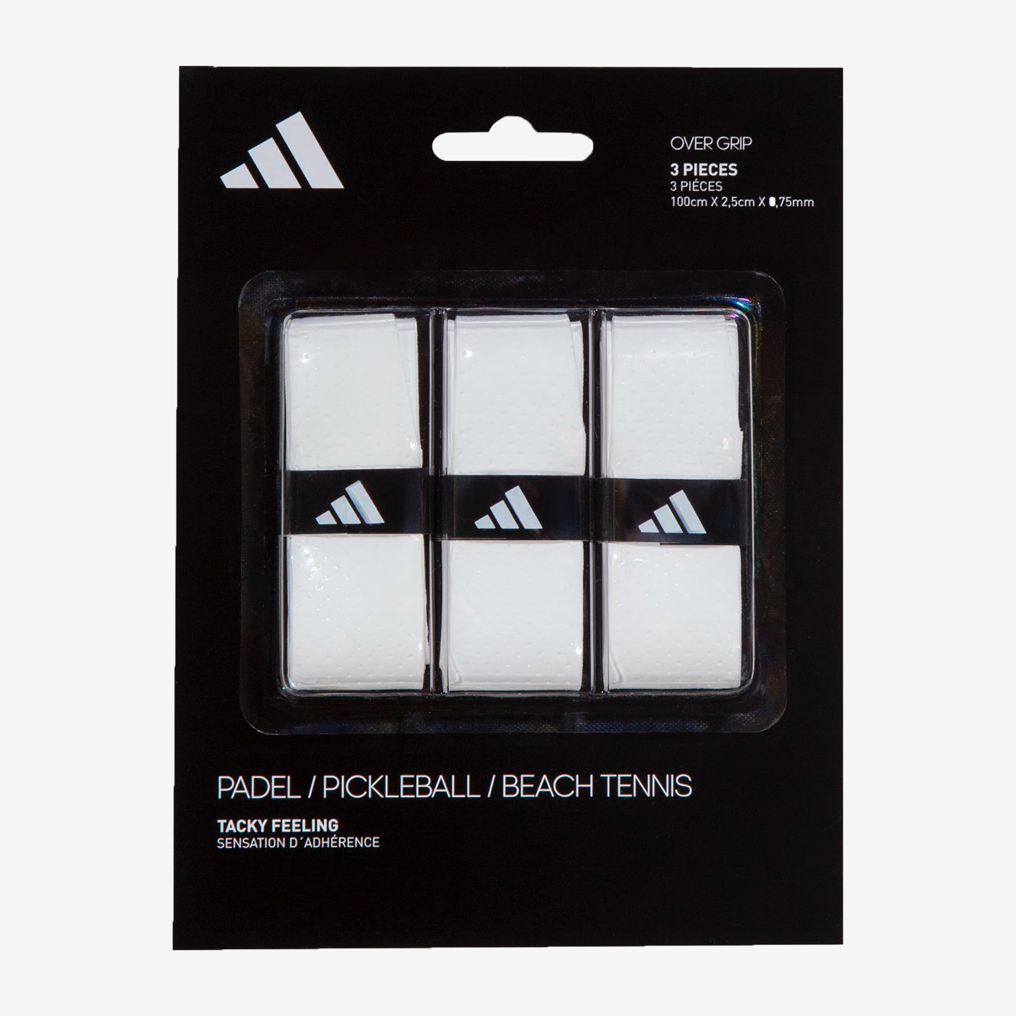 Adidas Padel Overgrips (3 Pack) White