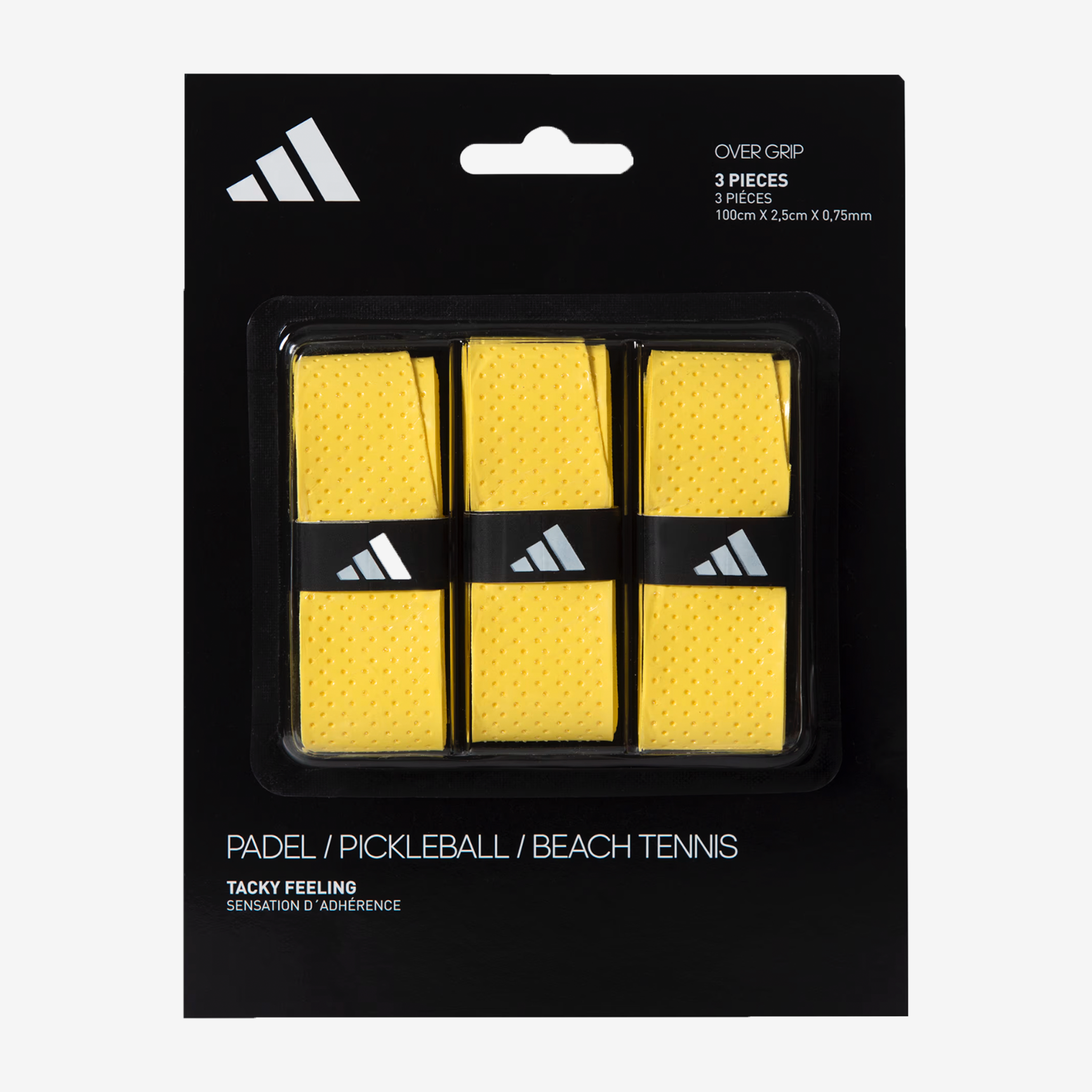 Adidas Padel Overgrips (3 Pack) Yellow