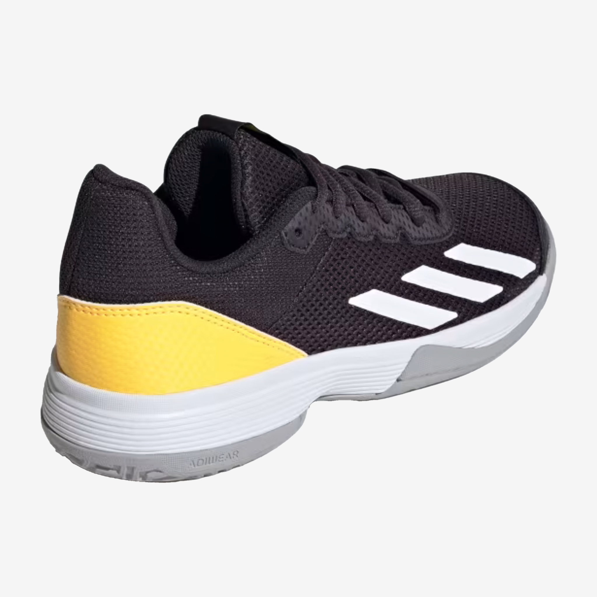 Adidas Kid's Courtflash Black / Cloud White / Spark