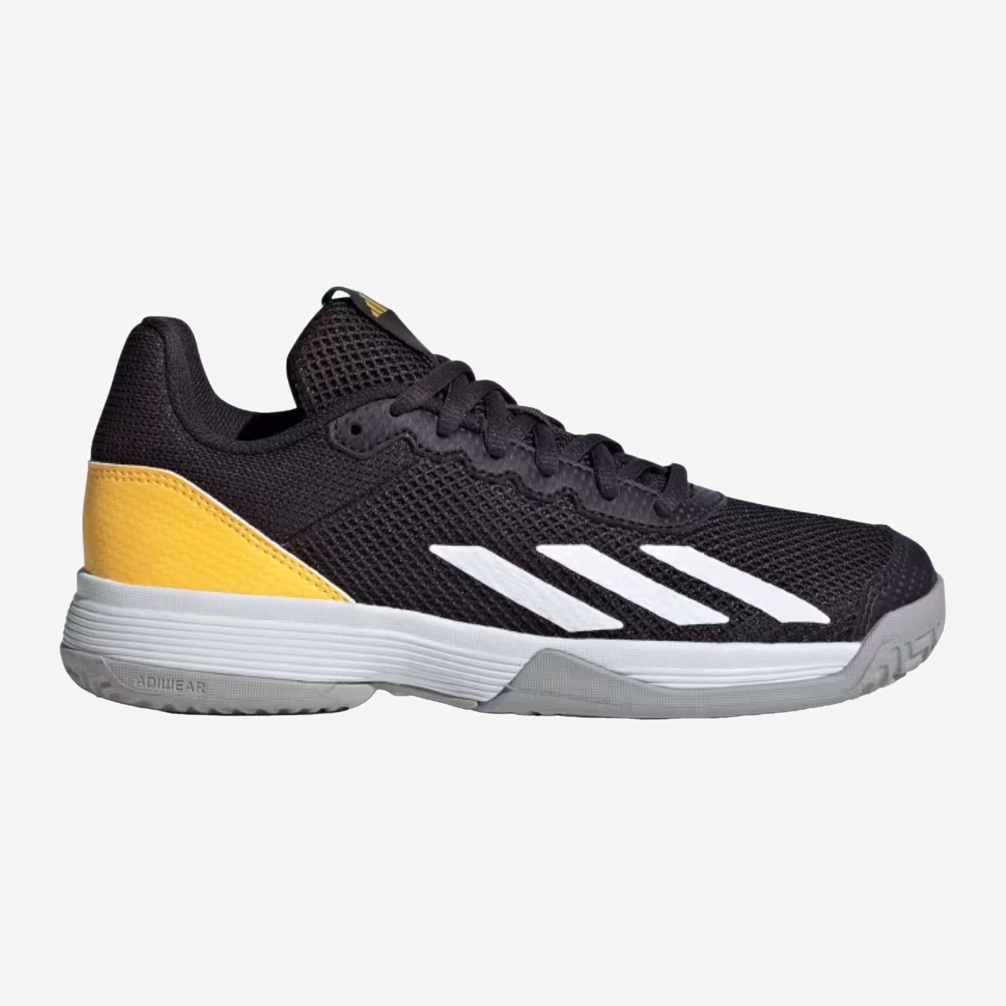 Adidas Kid's Courtflash Black / Cloud White / Spark