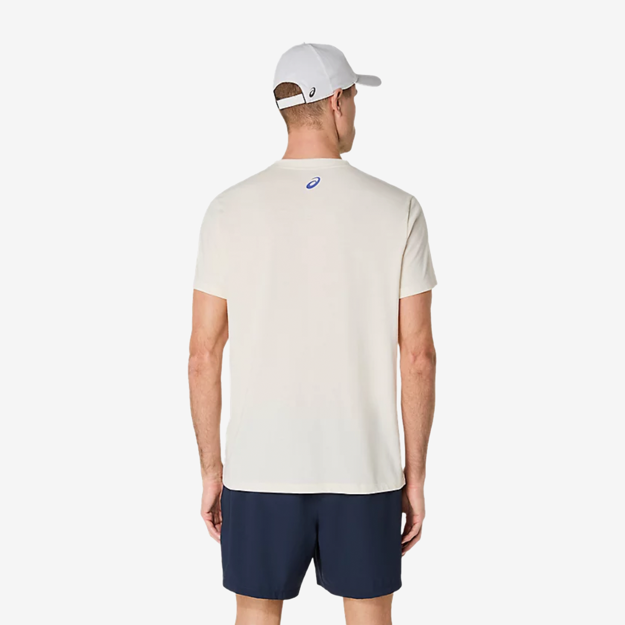 Asics Court Core Graphic Tee Men's Cream