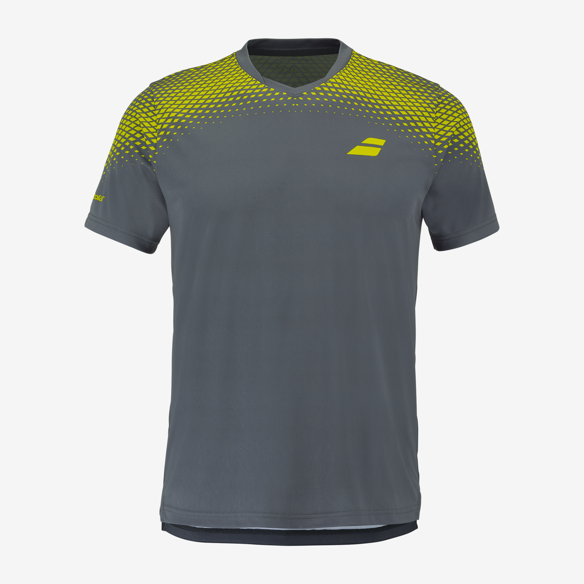 Babolat Aero Crew Neck Tee Men's Grey/Aero